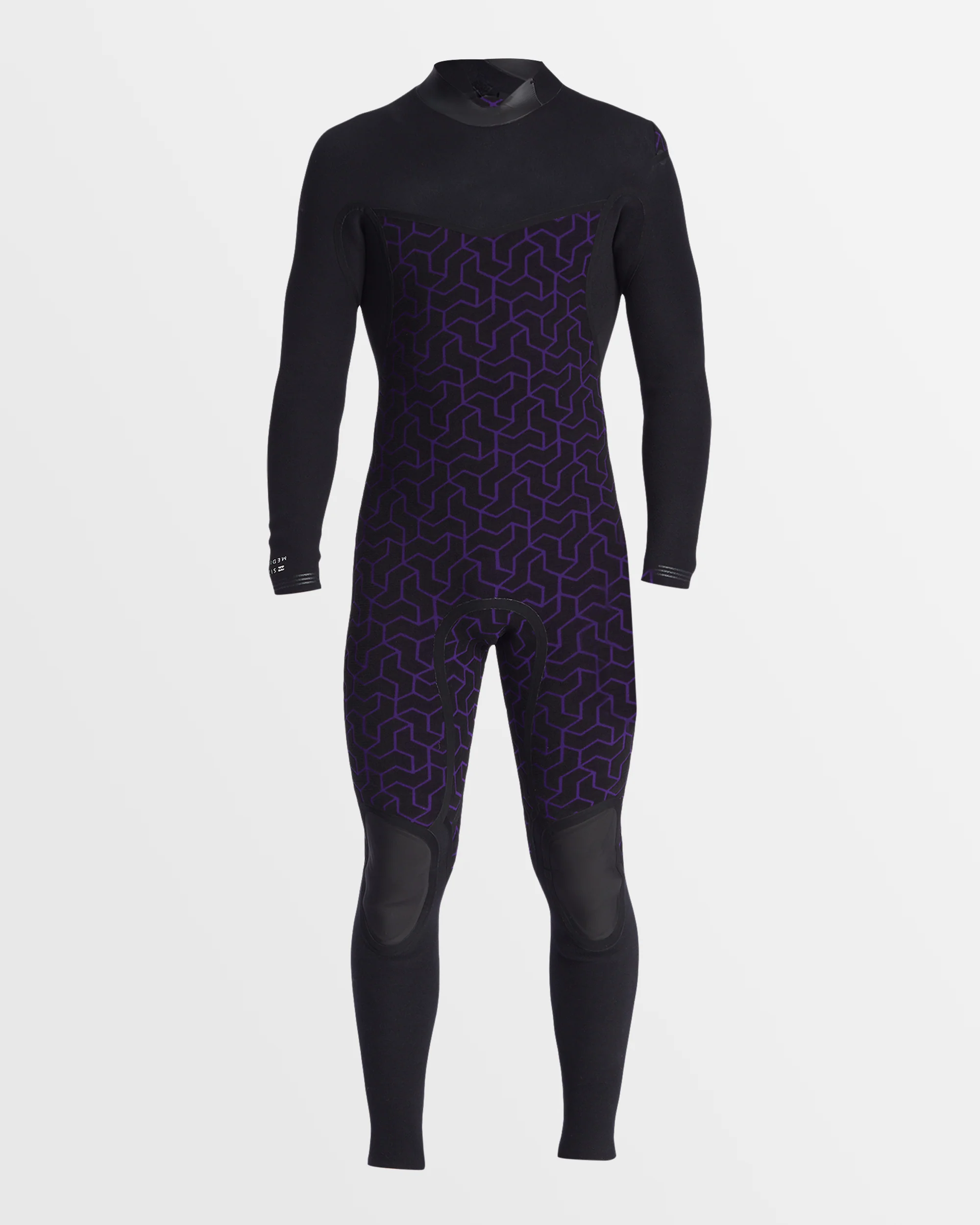 Mens 4/3mm Furnace Natural Chest Zip Steamer Wetsuit - Image 6
