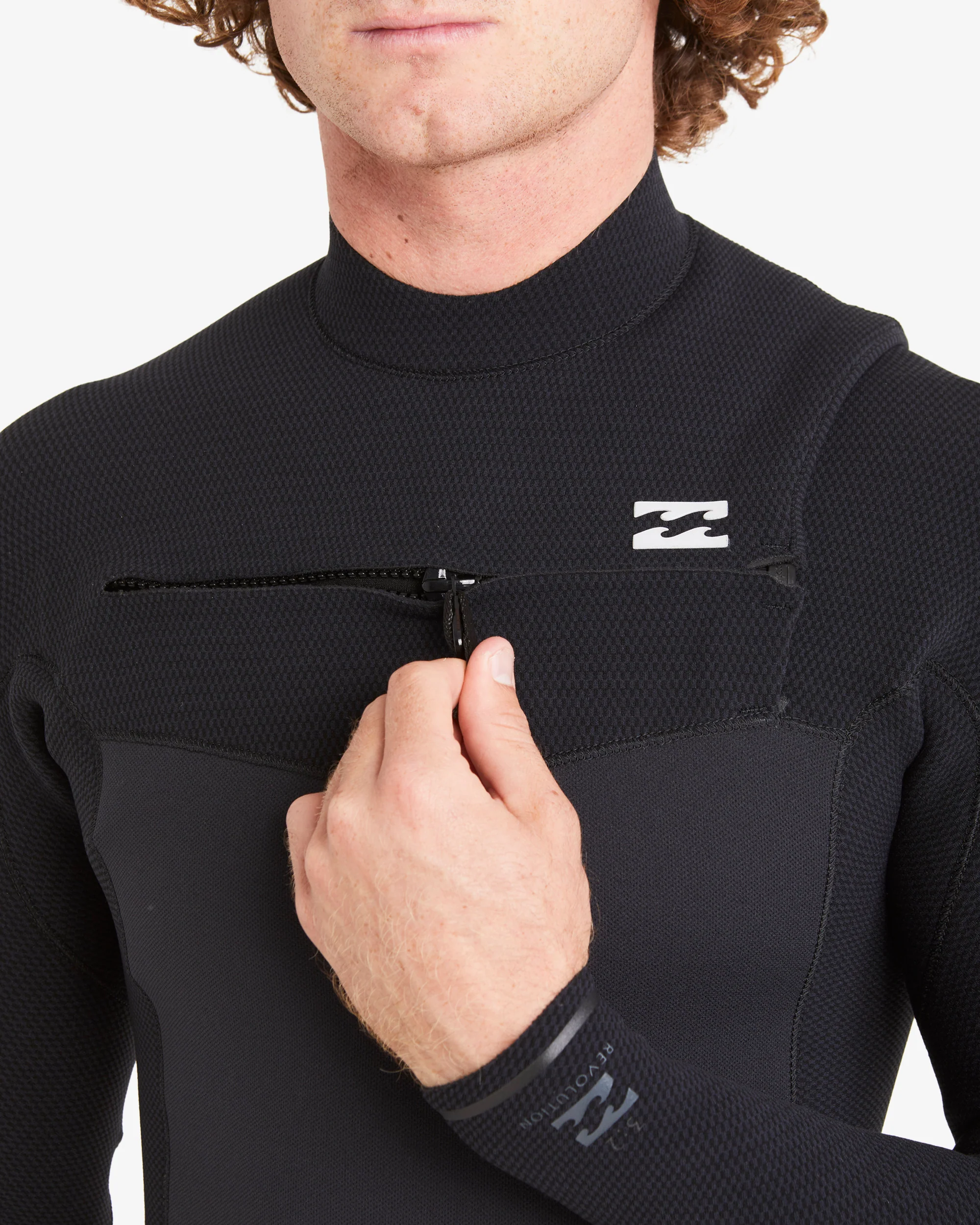 Mens 4/3mm Revolution Chest Zip Steamer Wetsuit - Image 4