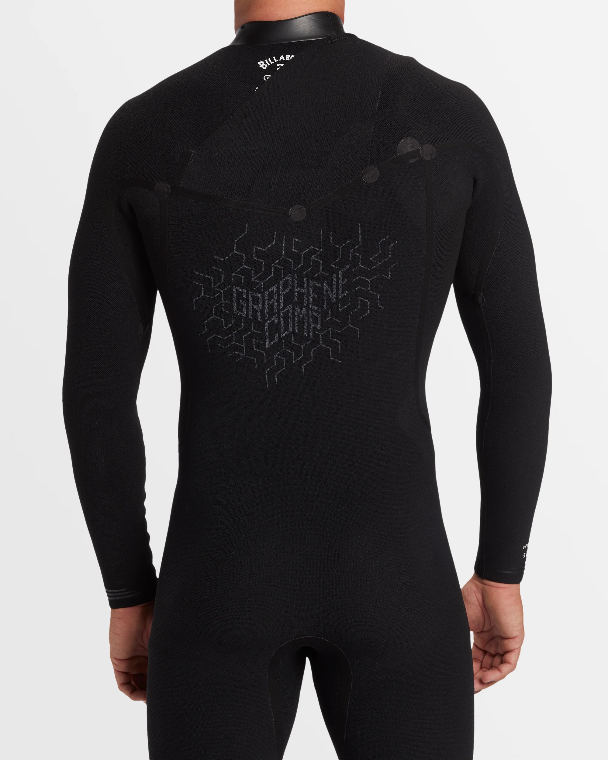 Mens 4/3mm Revolution Natural Chest Zip Steamer Wetsuit - Image 4
