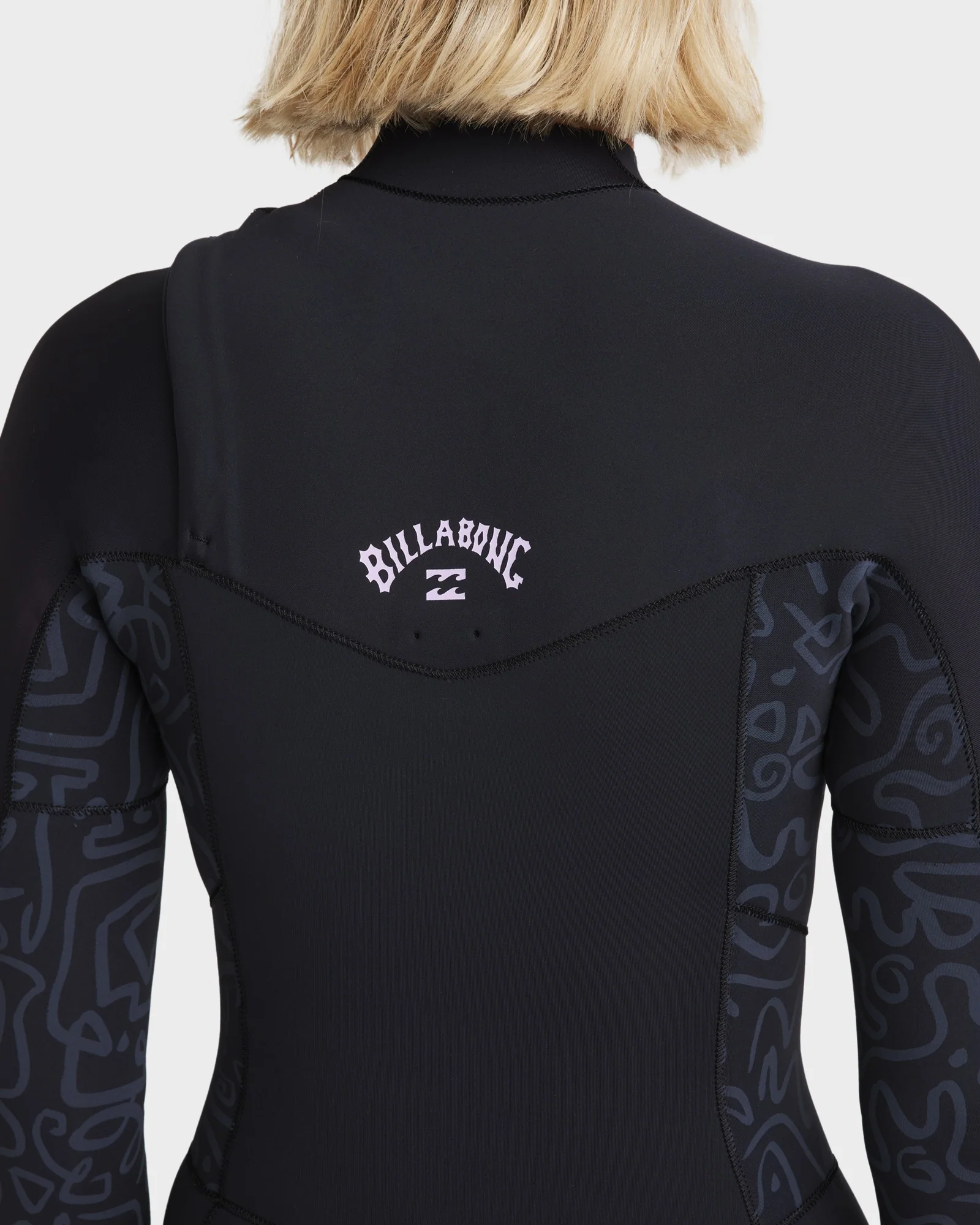 Womens 4/3mm Synergy Natural Chest Zip Steamer Wetsuit - Image 5