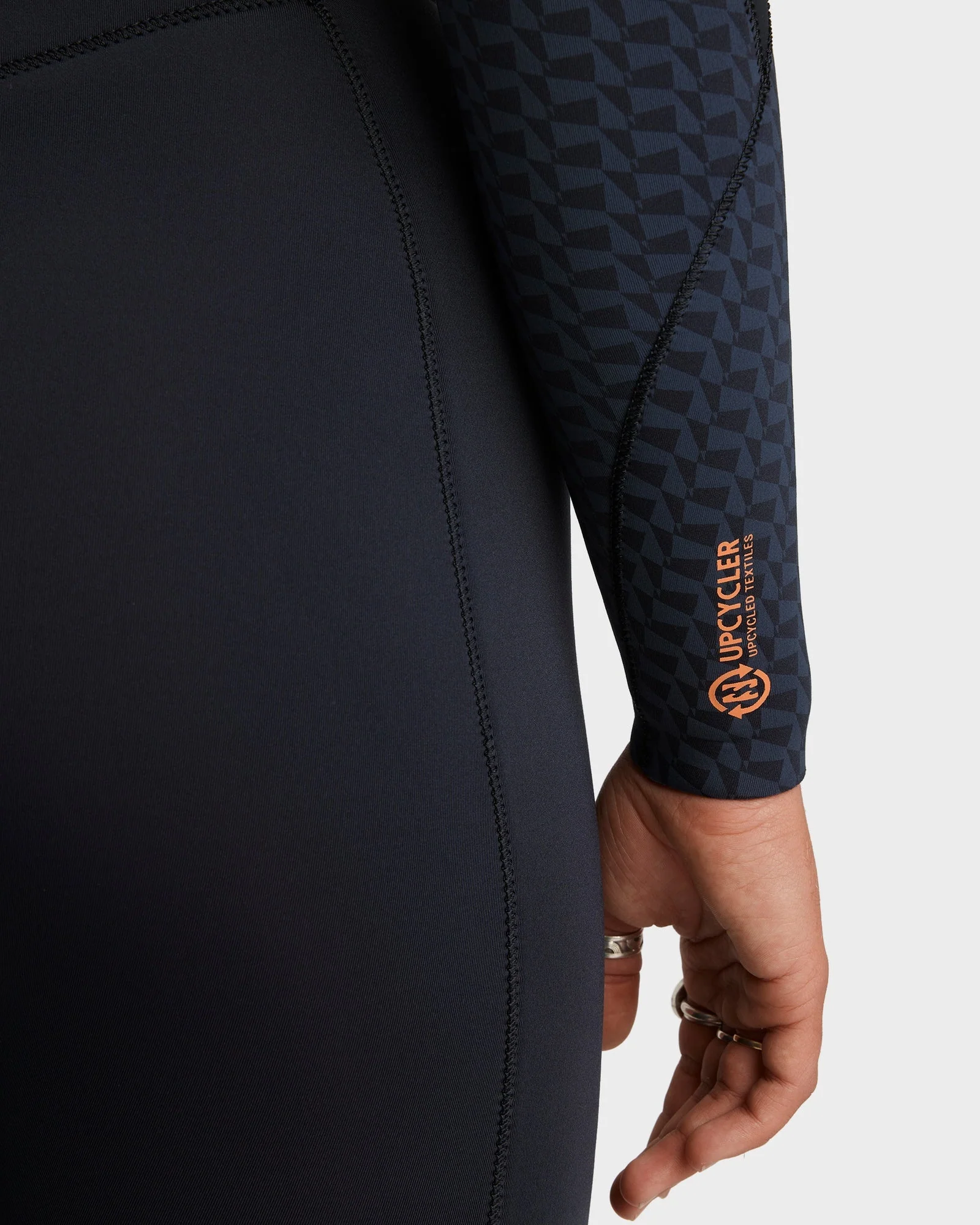 Womens 4/3mm Synergy Natural Chest Zip Steamer Wetsuit - Image 10