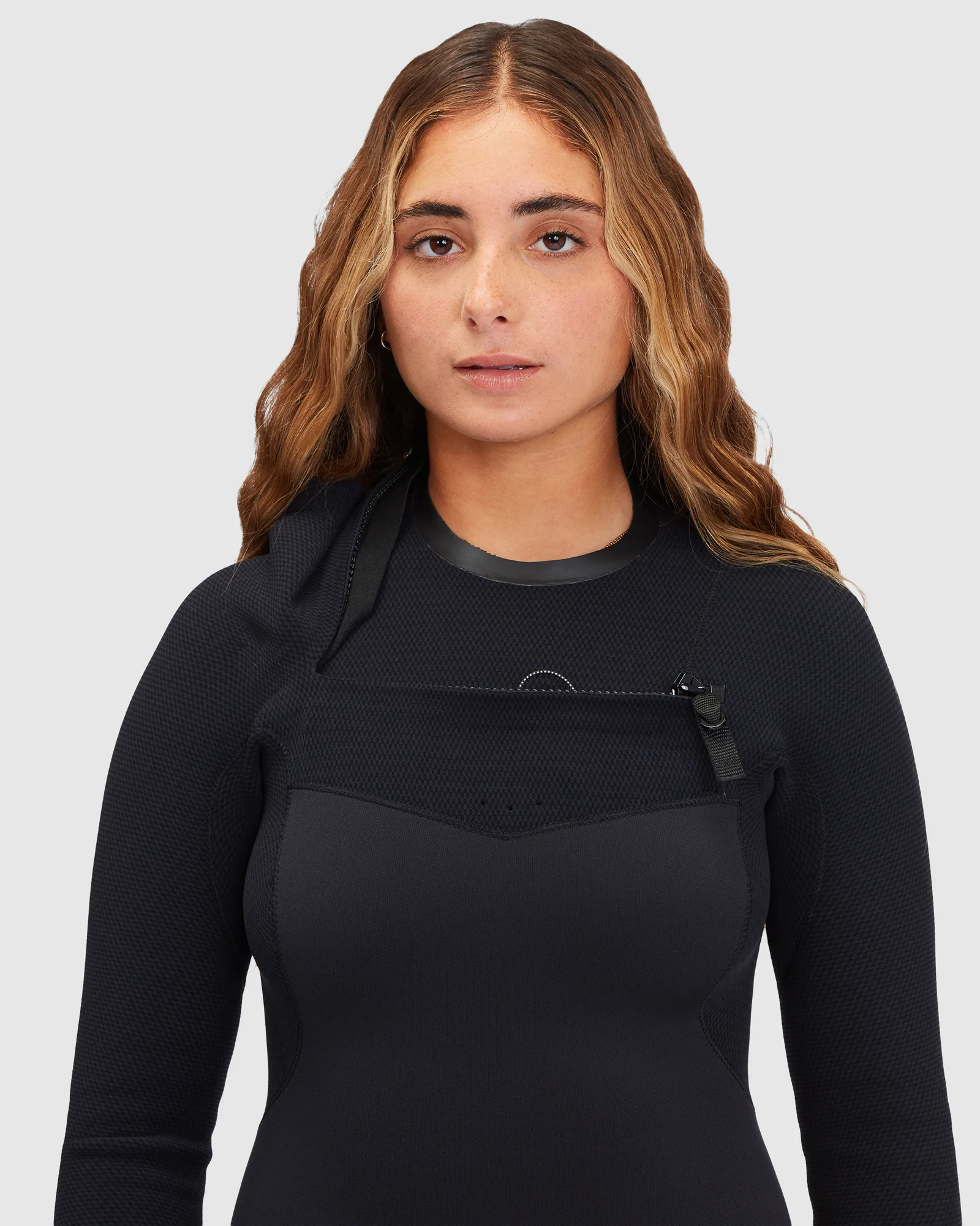 Womens 4/3mm Furnace Comp Chest Zip Wetsuit - Image 5