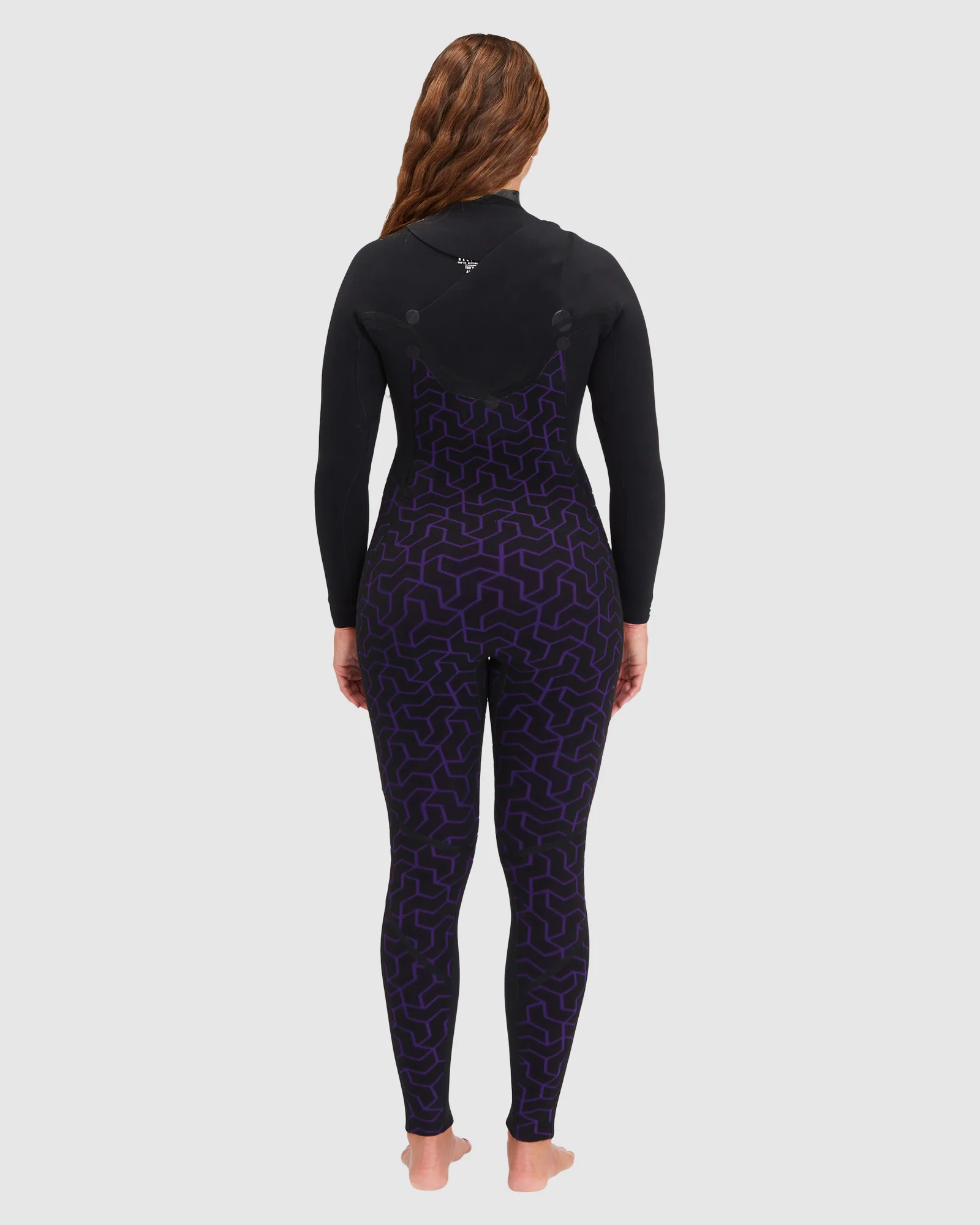 Womens 4/3mm Furnace Comp Chest Zip Wetsuit - Image 8