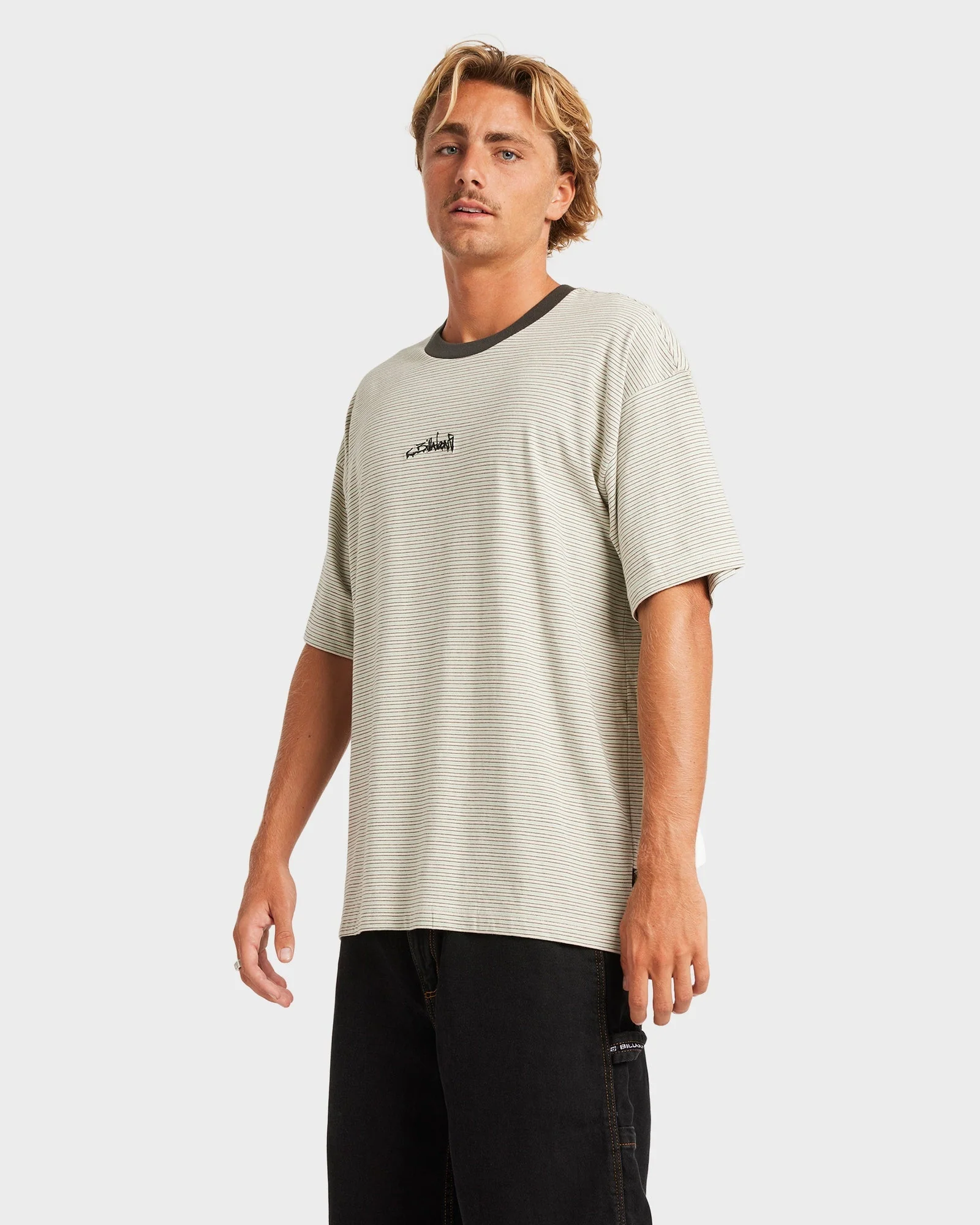 Mens Absence Stripe OG T-Shirt - Image 3