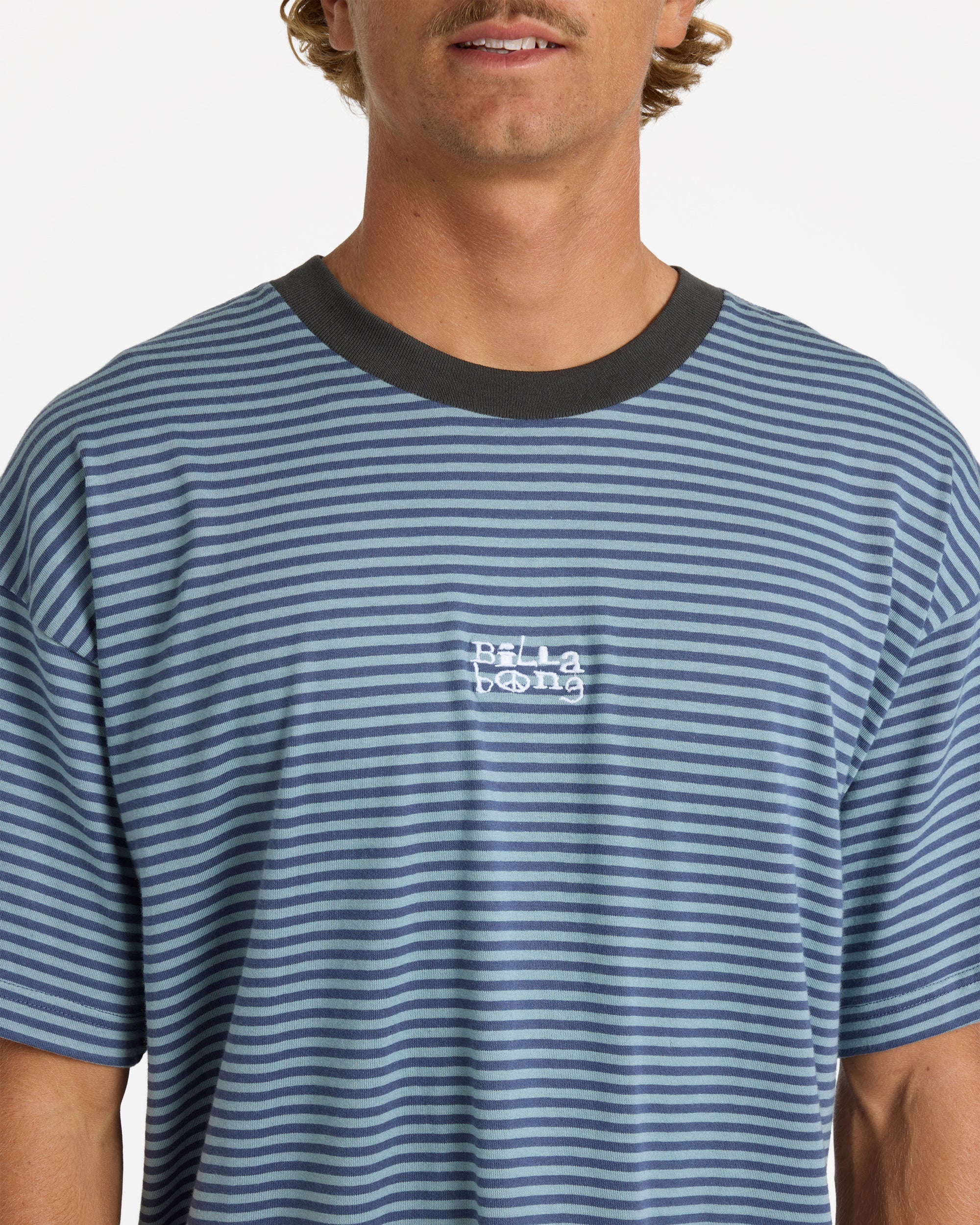 Mens Absense Stripe T-Shirt - Image 4