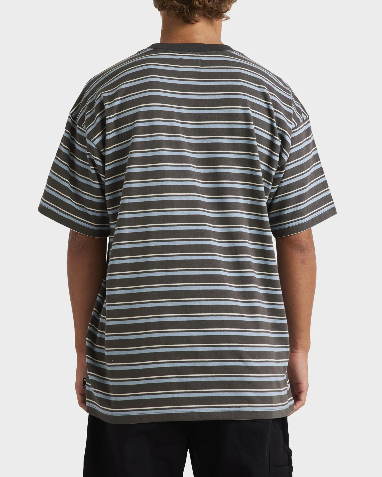 Mens Absense Stripe T-Shirt - Image 2