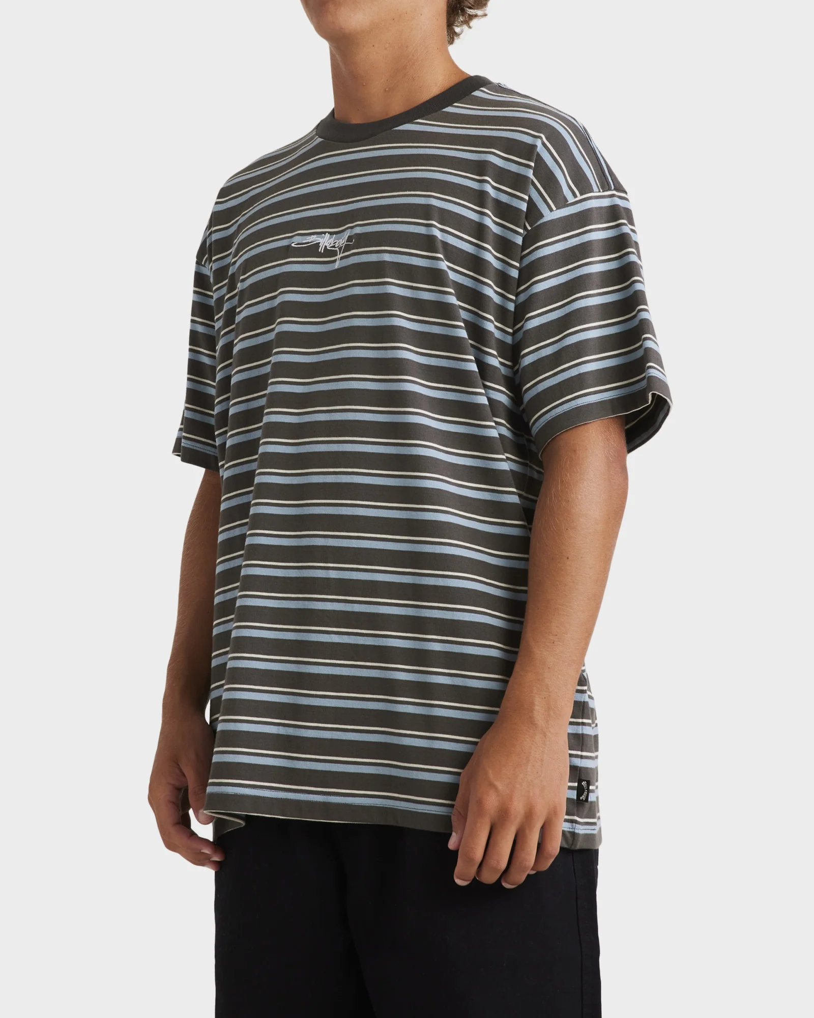 Mens Absense Stripe T-Shirt - Image 3