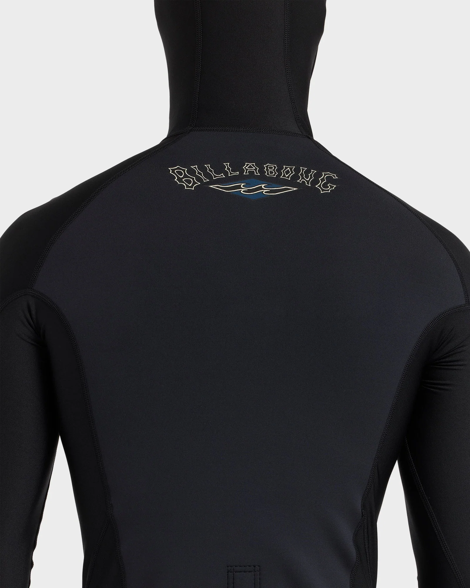 Mens Absolute Natural Poly Lite Hooded Wetsuit Jacket - Image 4