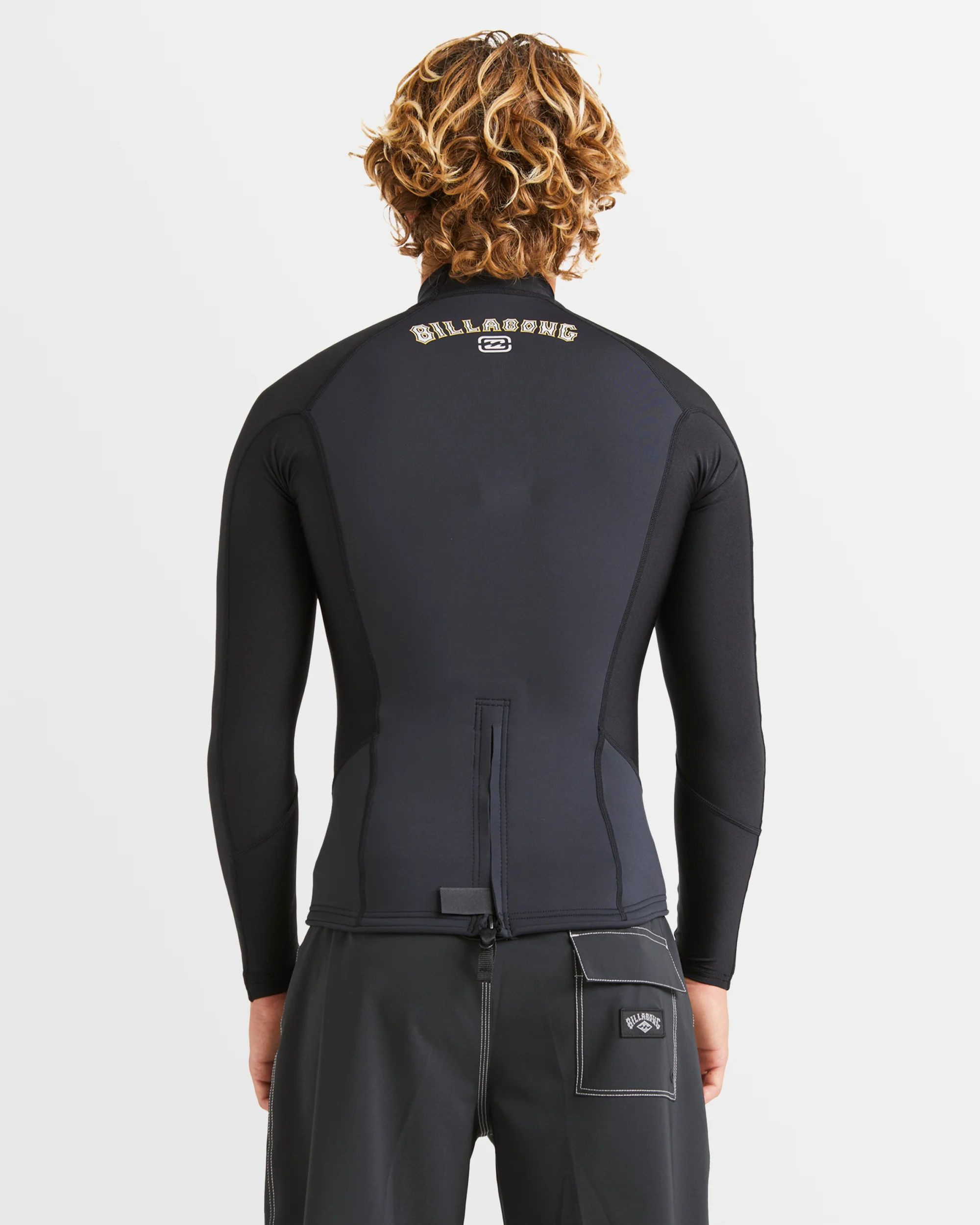 Mens 1mm Absolute Poly Lite Long Sleeve Wetsuit Top - Image 8