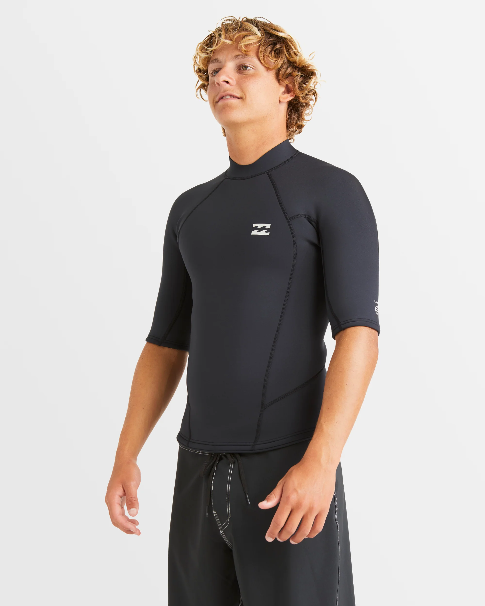 Mens 2/2mm Absolute Short Sleeve Wetsuit top - Image 2