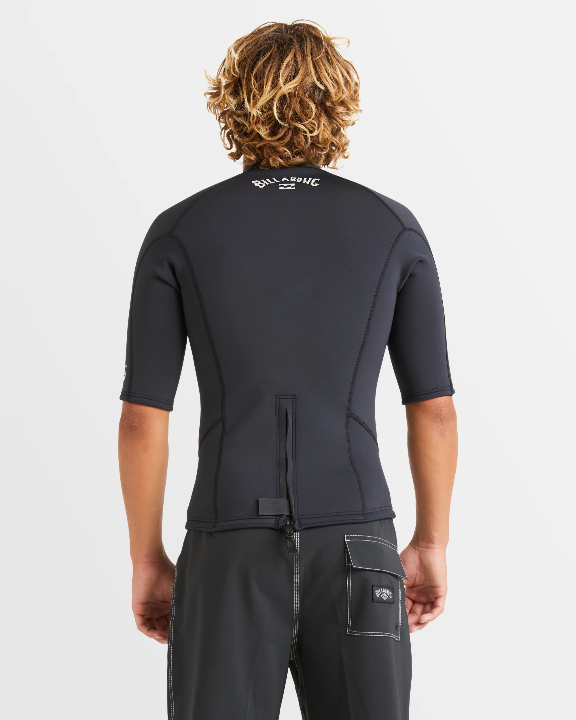 Mens 2/2mm Absolute Short Sleeve Wetsuit top - Image 8