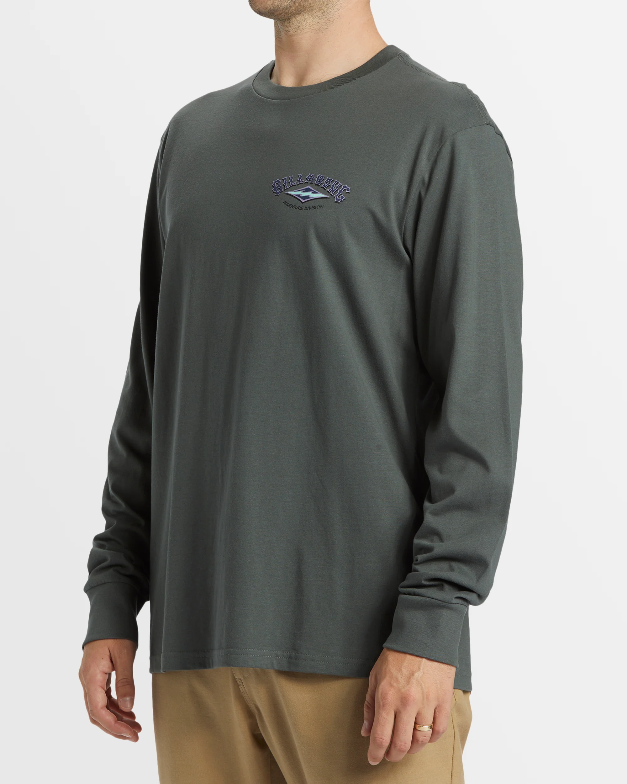 Mens A/Div Arch Long Sleeve T-Shirt - Image 2