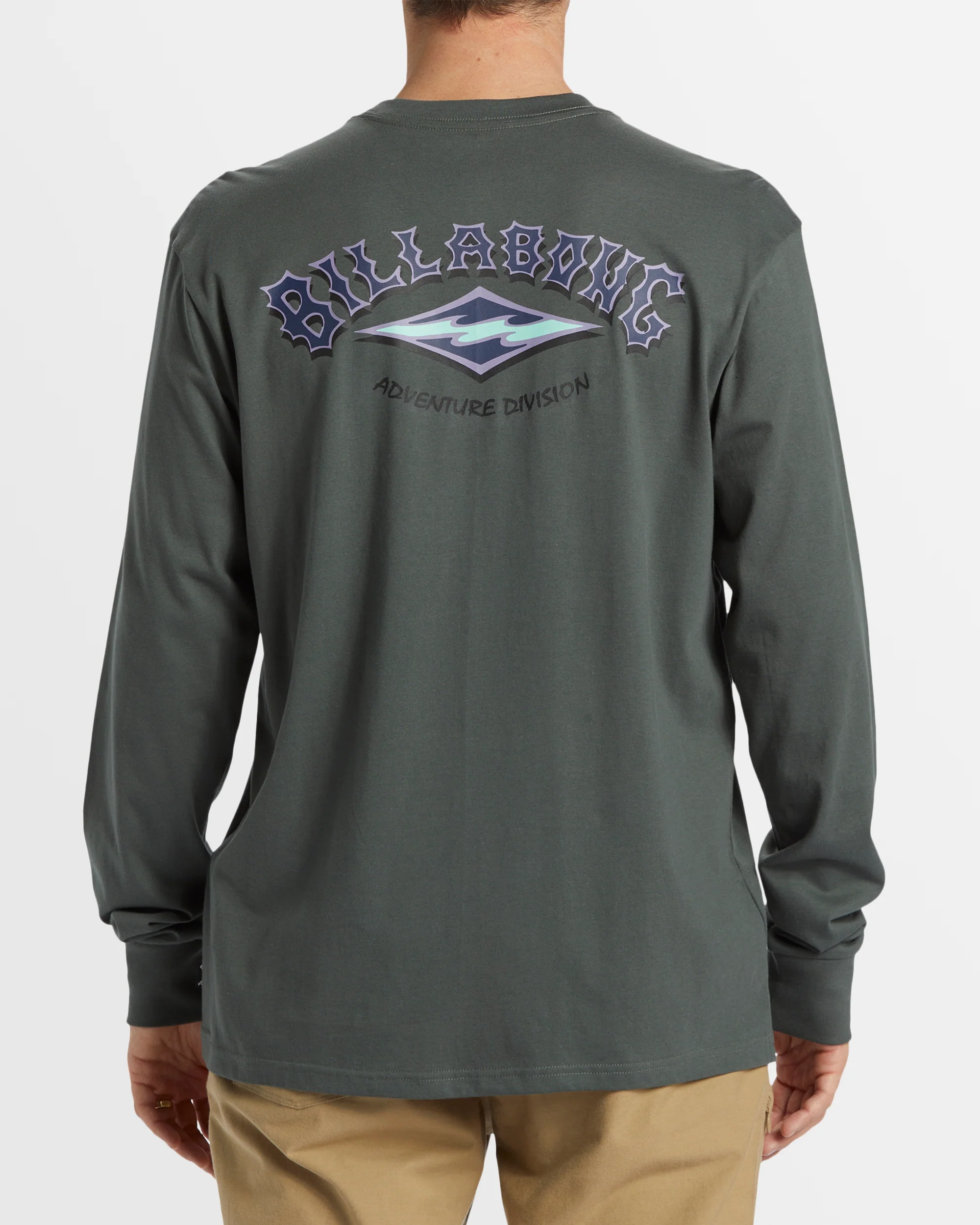 Mens A/Div Arch Long Sleeve T-Shirt - Image 3
