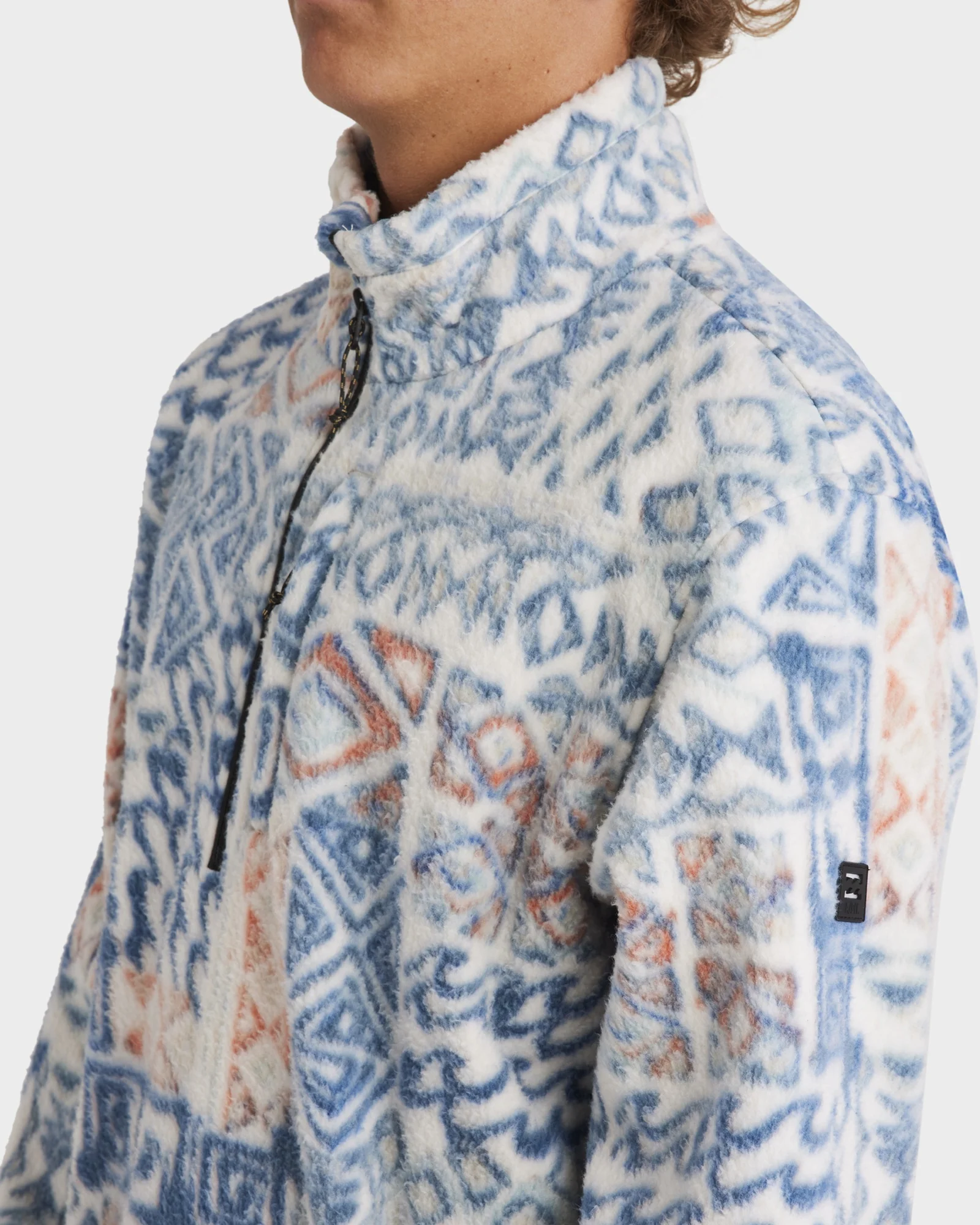 Mens A/Div Boundary Half Zip Fleece Pullover - Image 2