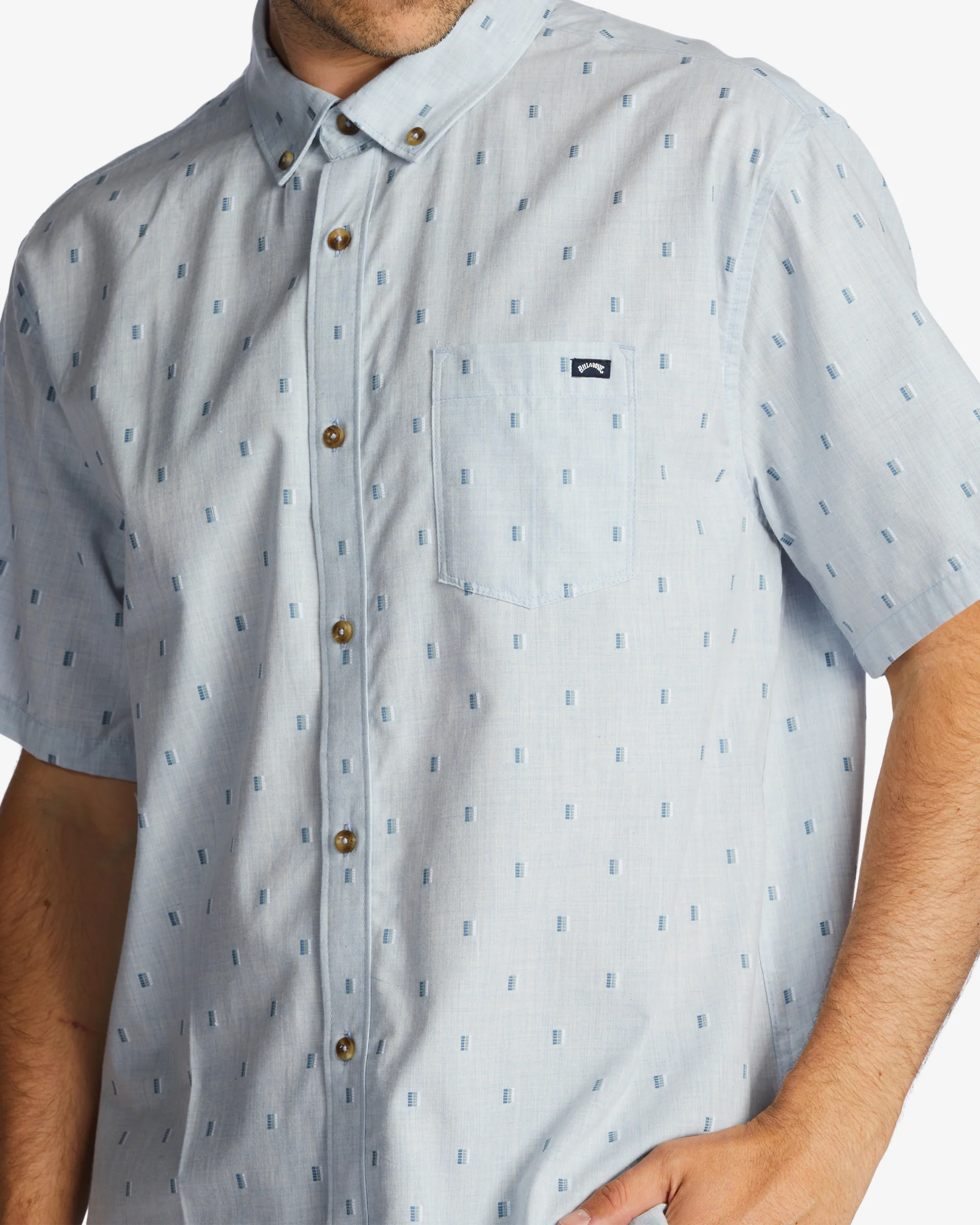 Mens All Day Jacquard Shirt - Image 4