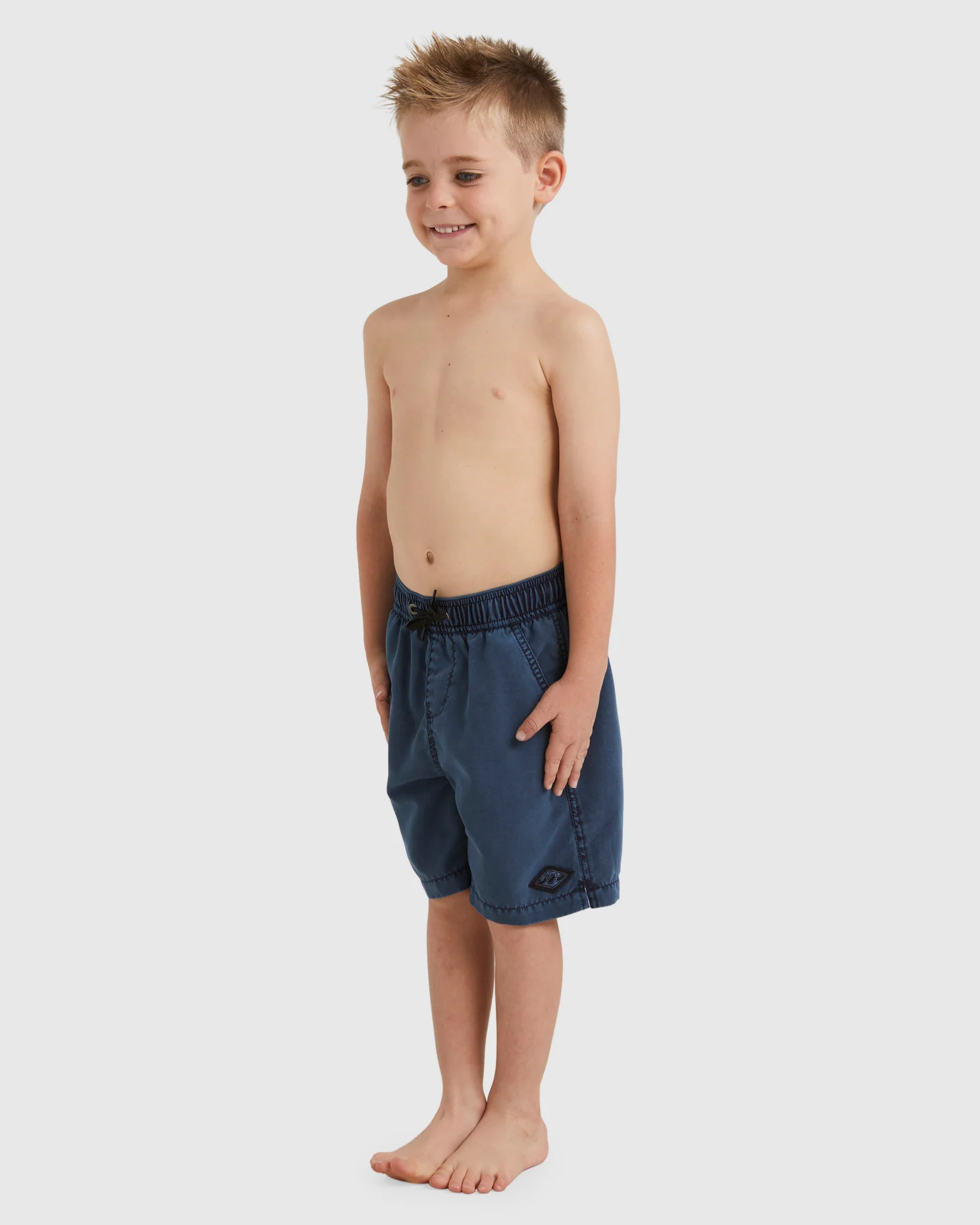 Boys 0-7 All Day Overdye Layback 13" Boardshorts - Image 2