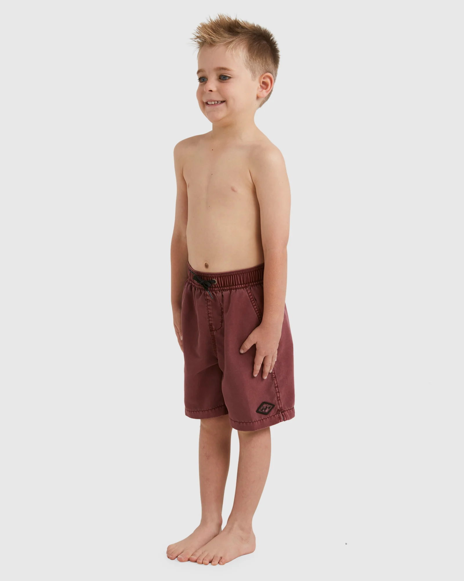 Boys 0-7 All Day Overdye Layback 13" Boardshorts - Image 2