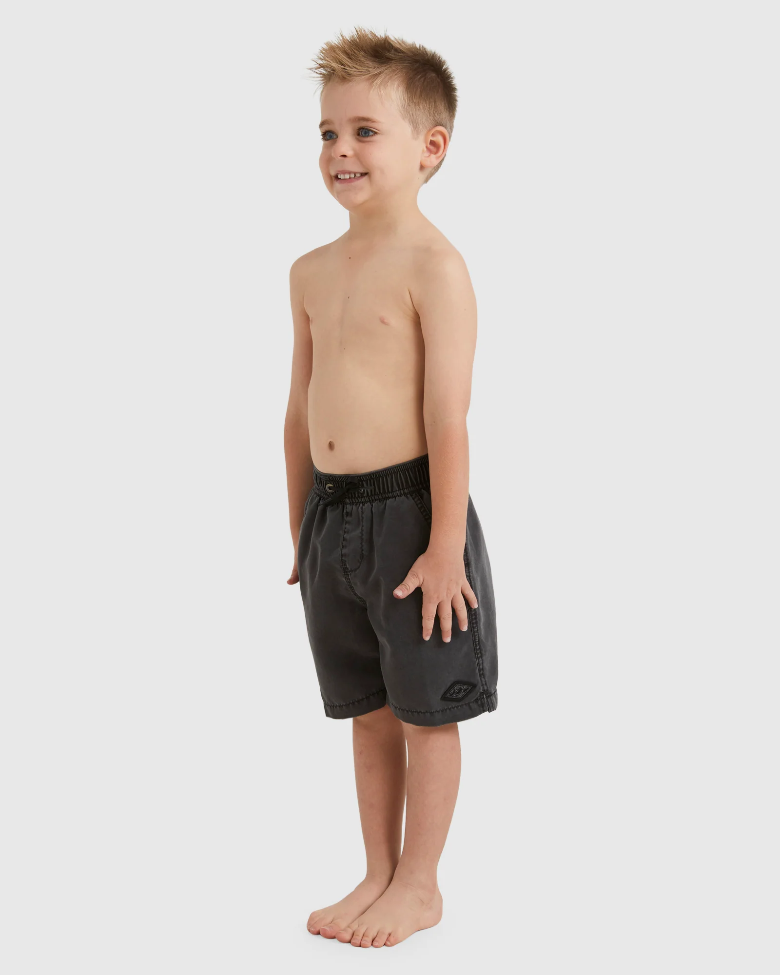 Boys 0-7 All Day Overdye Layback 13" Boardshorts - Image 2