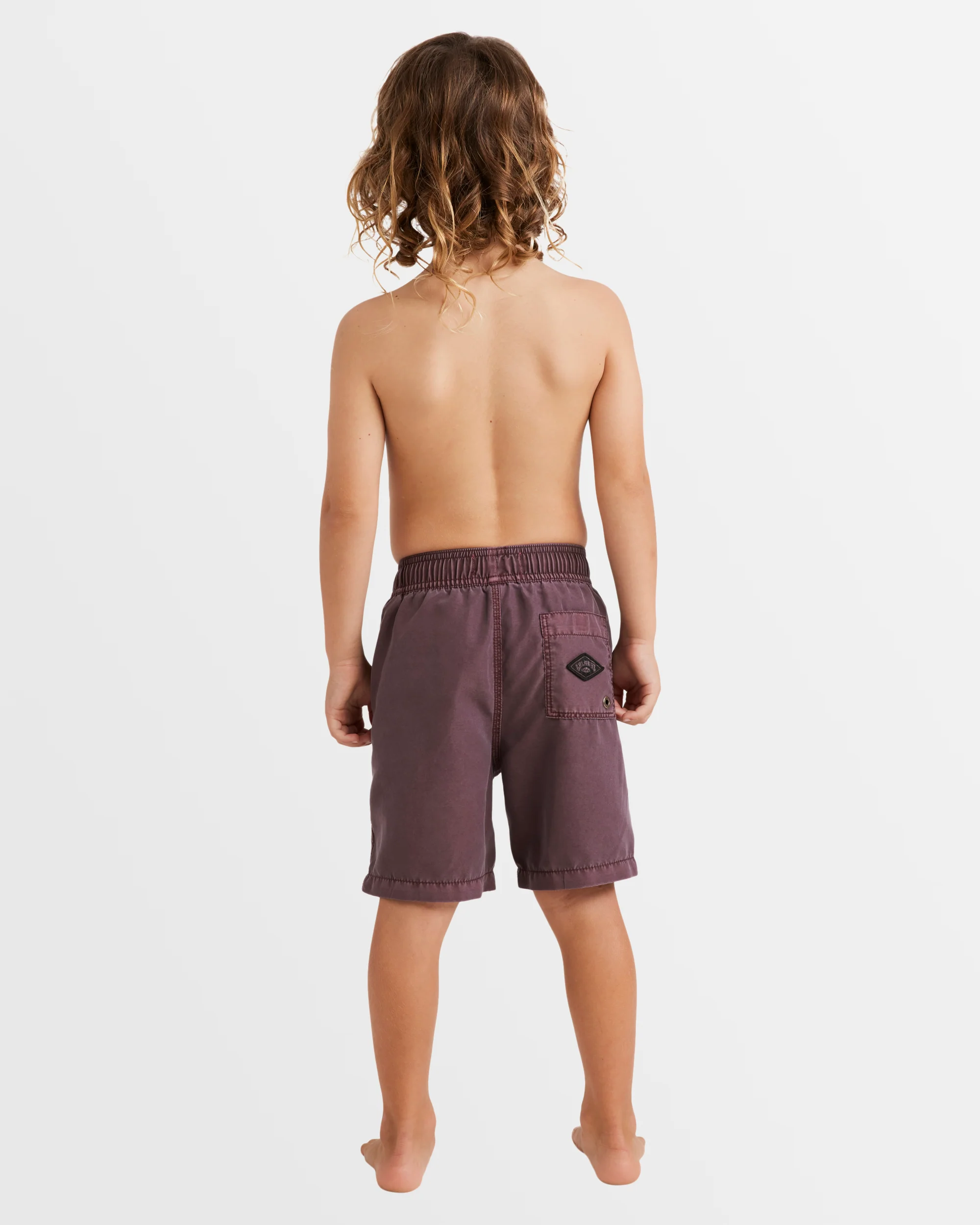 Boys 0-7 All Day Overdye Layback 13" Boardshorts - Image 3