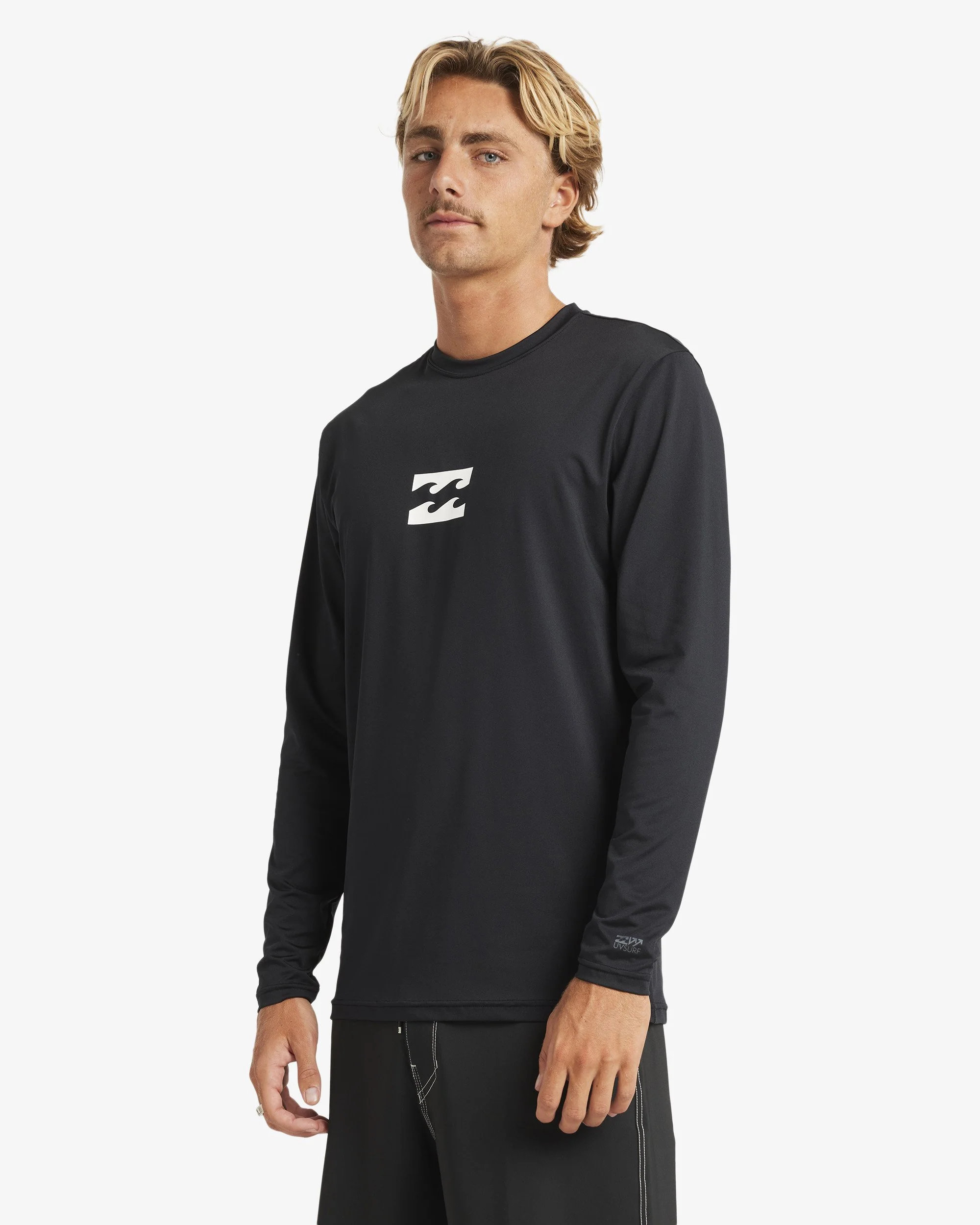 Mens All Day Wave Long Sleeve Rash Vest - Image 4