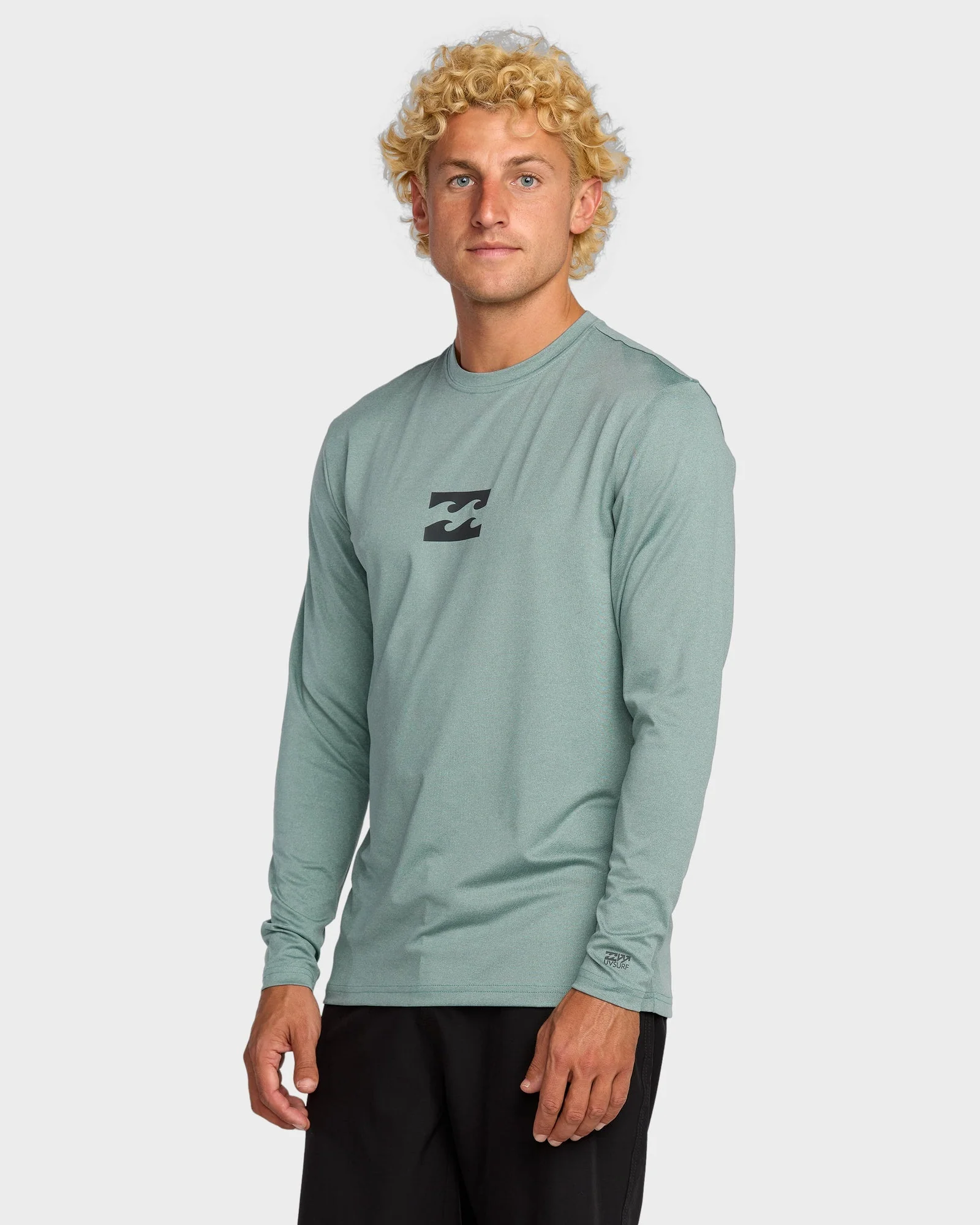Mens All Day Wave Long Sleeve Rash Vest - Image 3