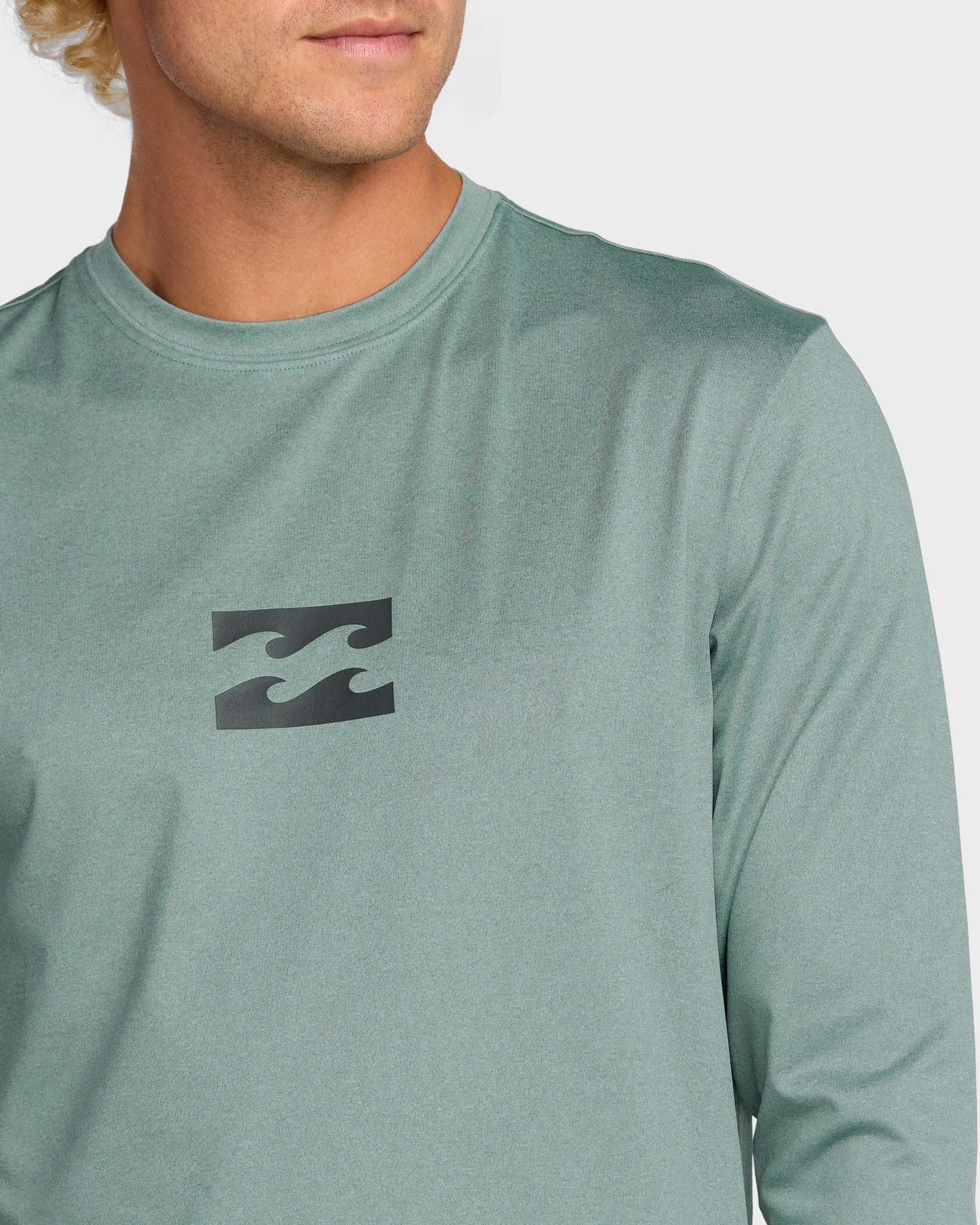 Mens All Day Wave Long Sleeve Rash Vest - Image 4