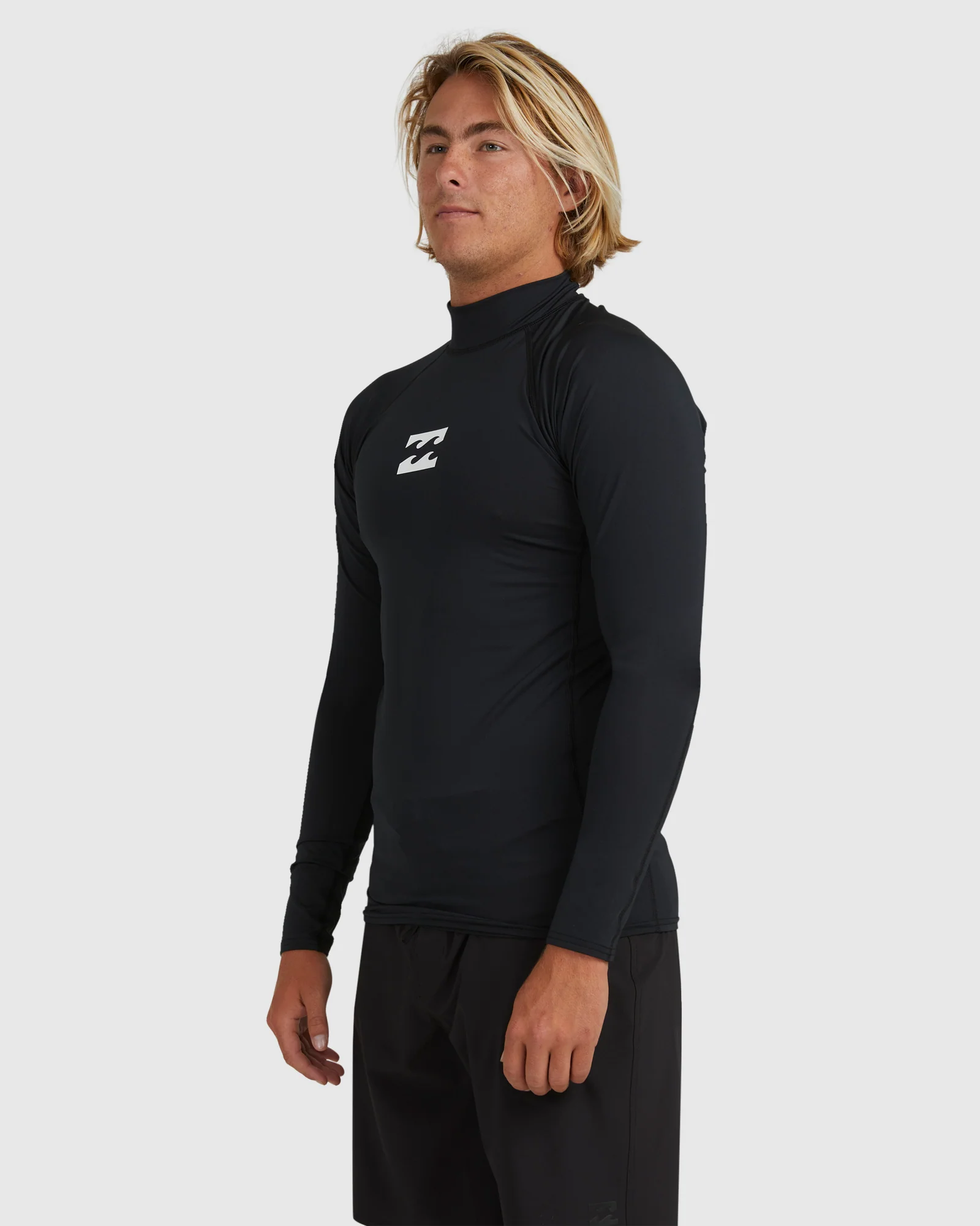 Mens ALL DAY WAVE Long Sleeve Rash Vest - Image 2
