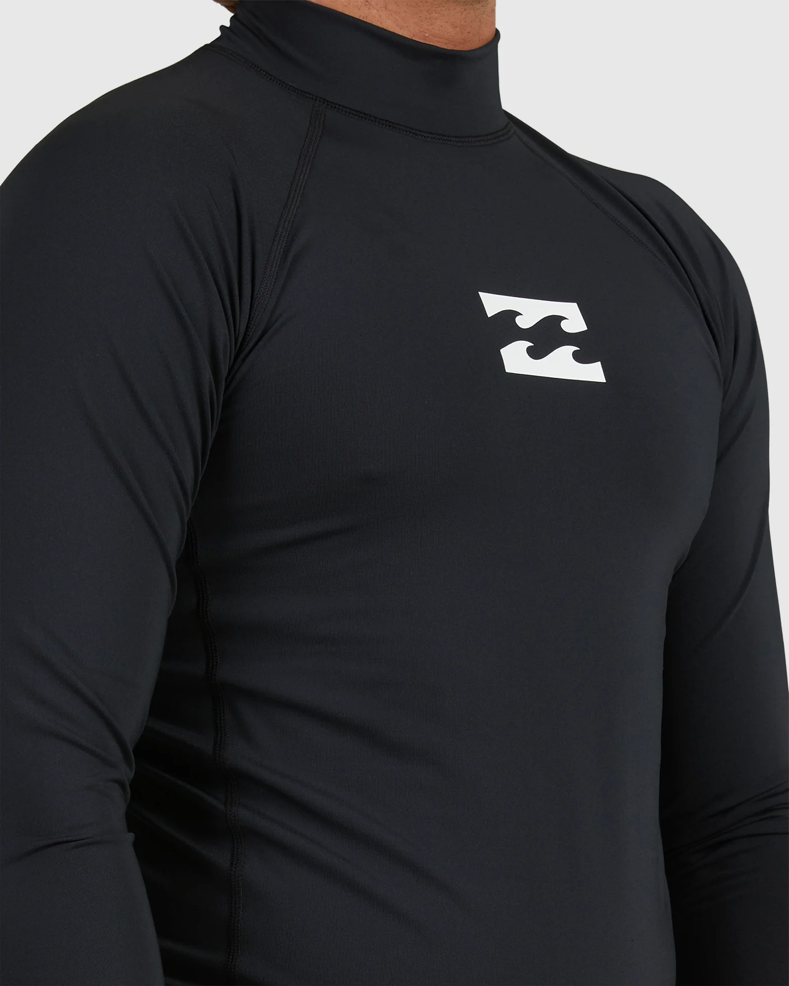 Mens ALL DAY WAVE Long Sleeve Rash Vest - Image 4