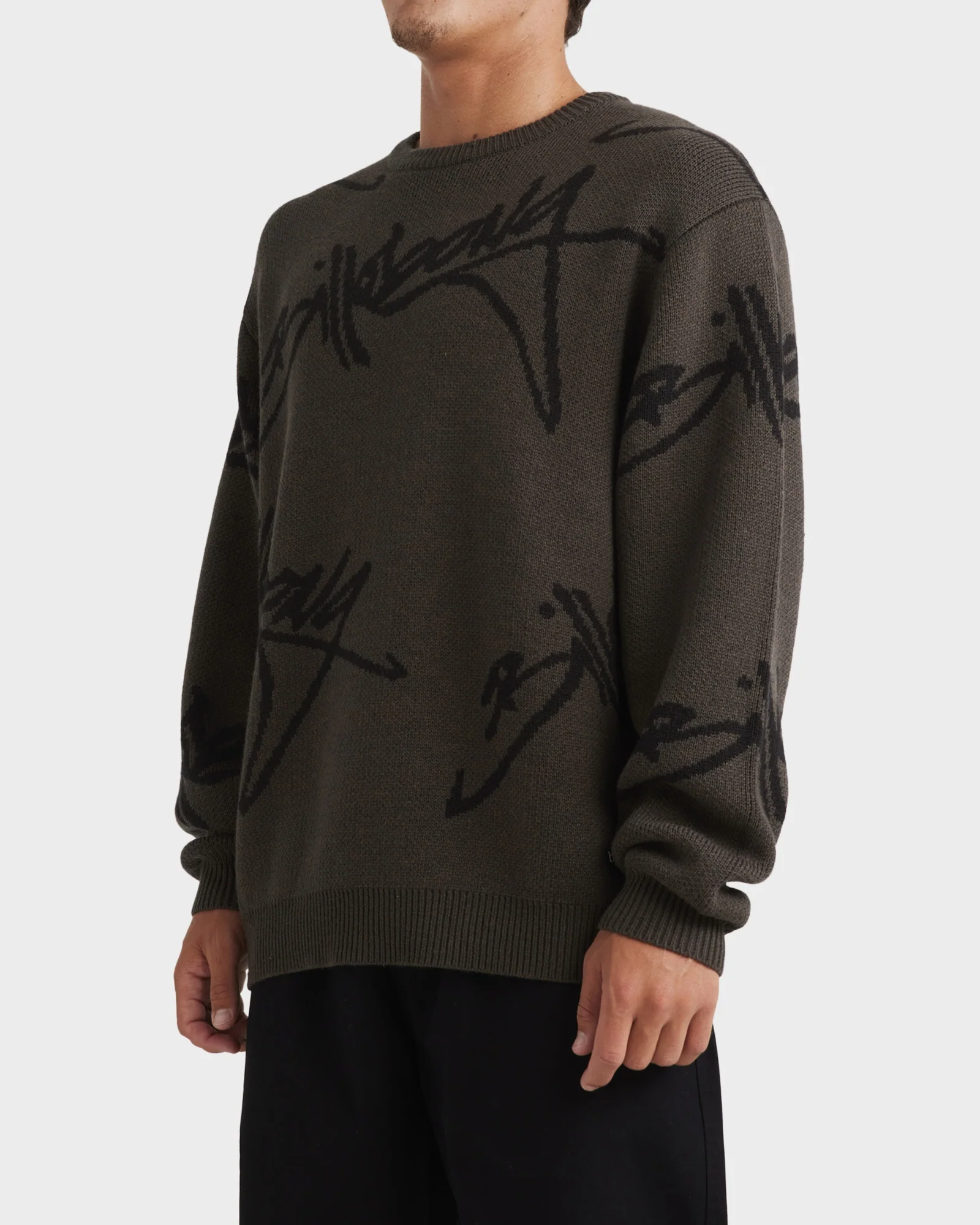 Mens All Over Sweater - Image 2