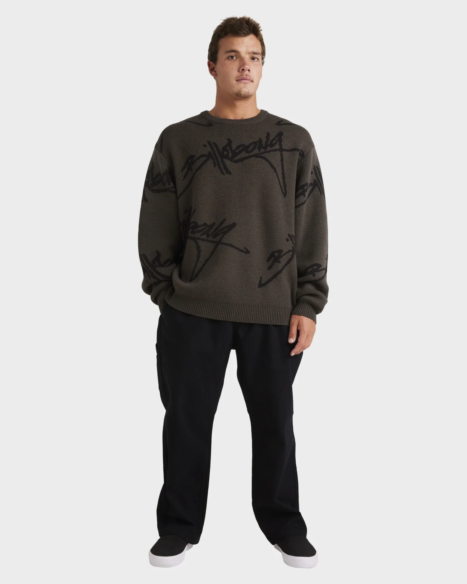 Mens All Over Sweater - Image 5