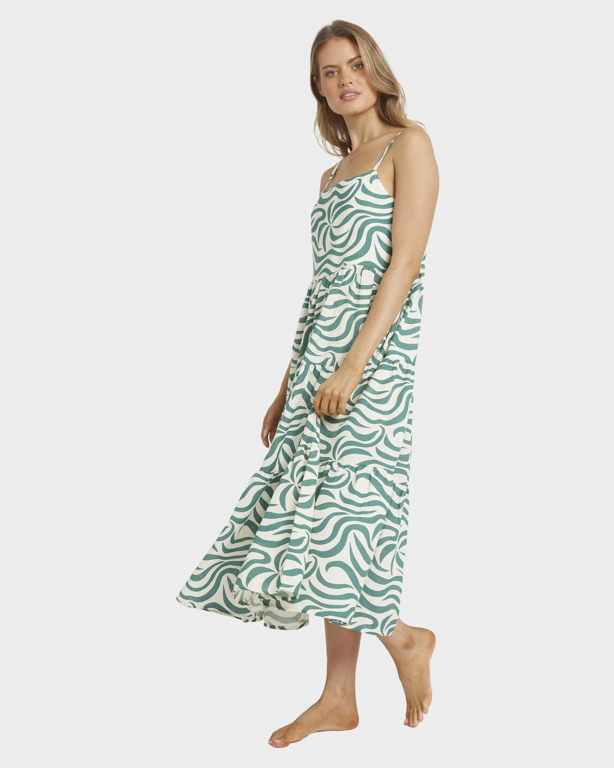 Womens All The Waves Maxi Dress - Image 5