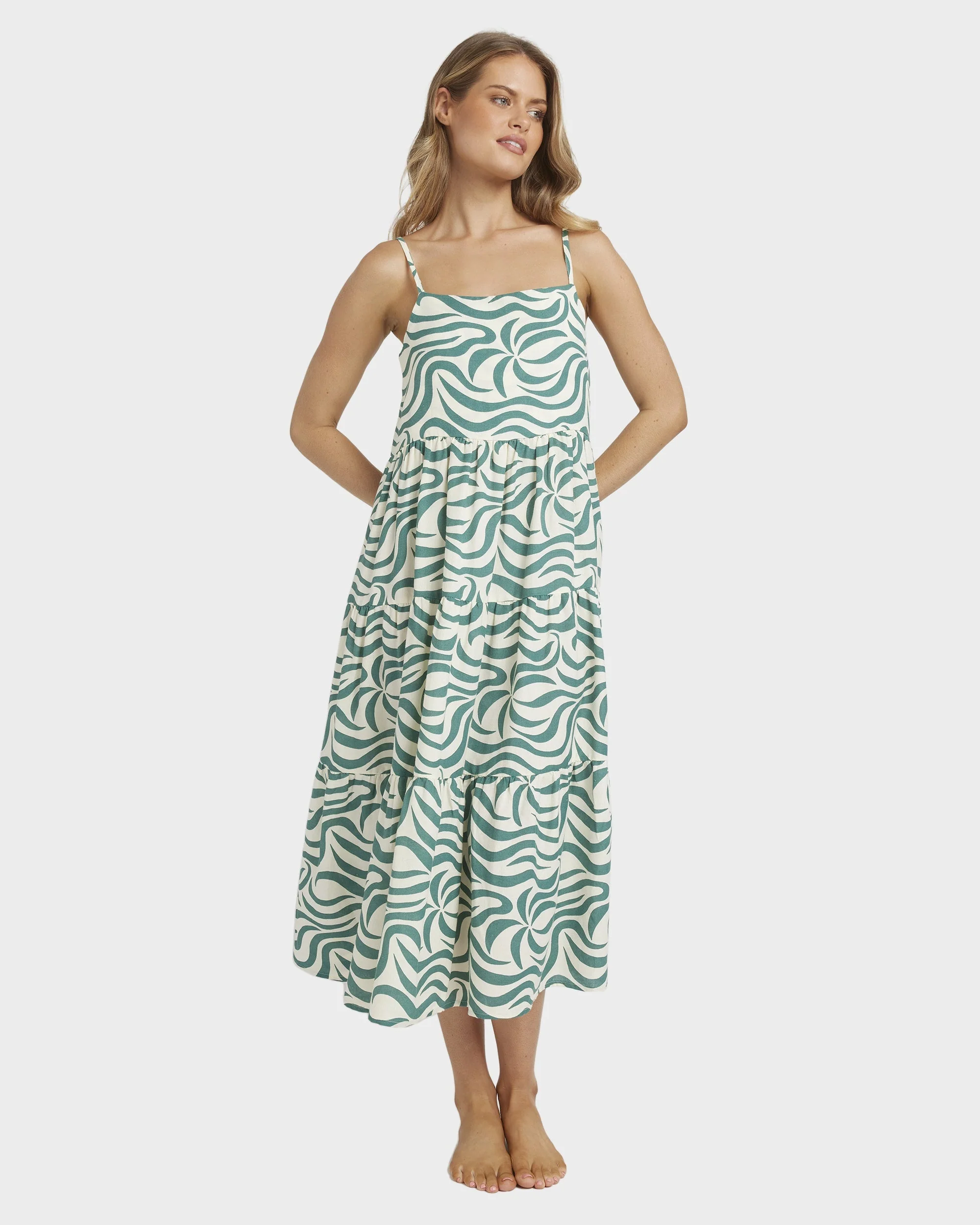 Womens All The Waves Maxi Dress - Image 6