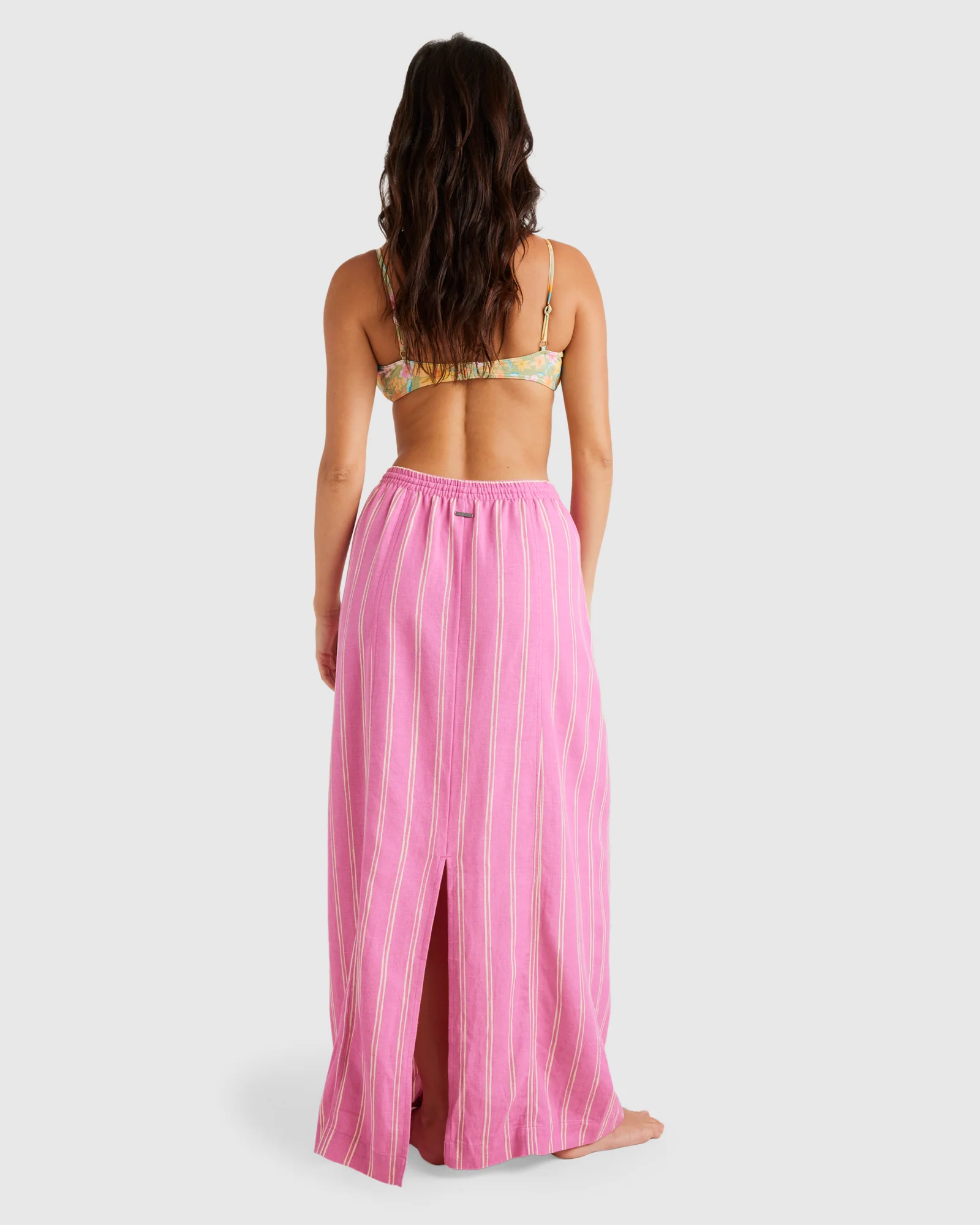Womens Amor Stripe Midi Skirt - Image 4