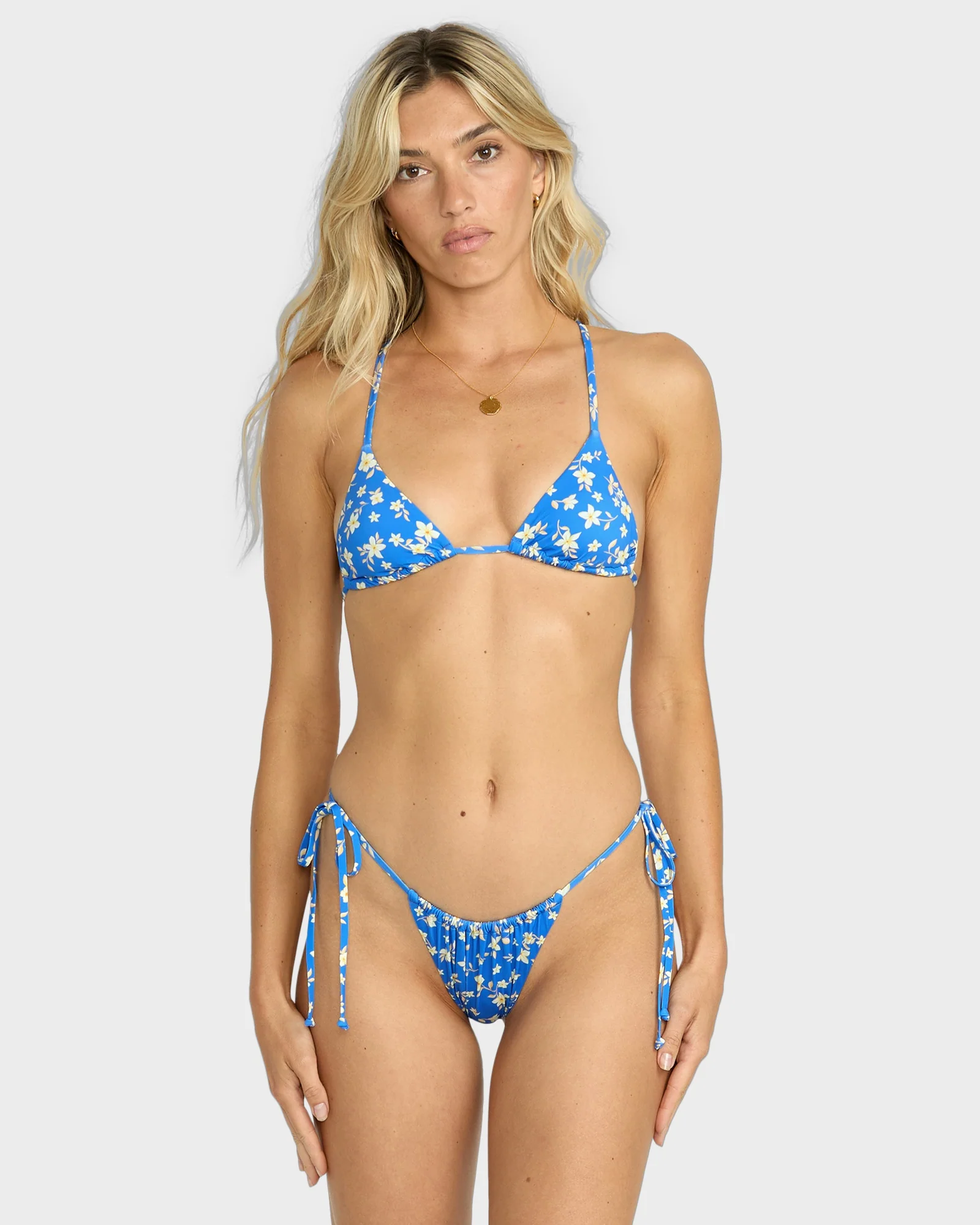 Womens Another Tide Mini Slide Triangle Bikini Top - Image 2