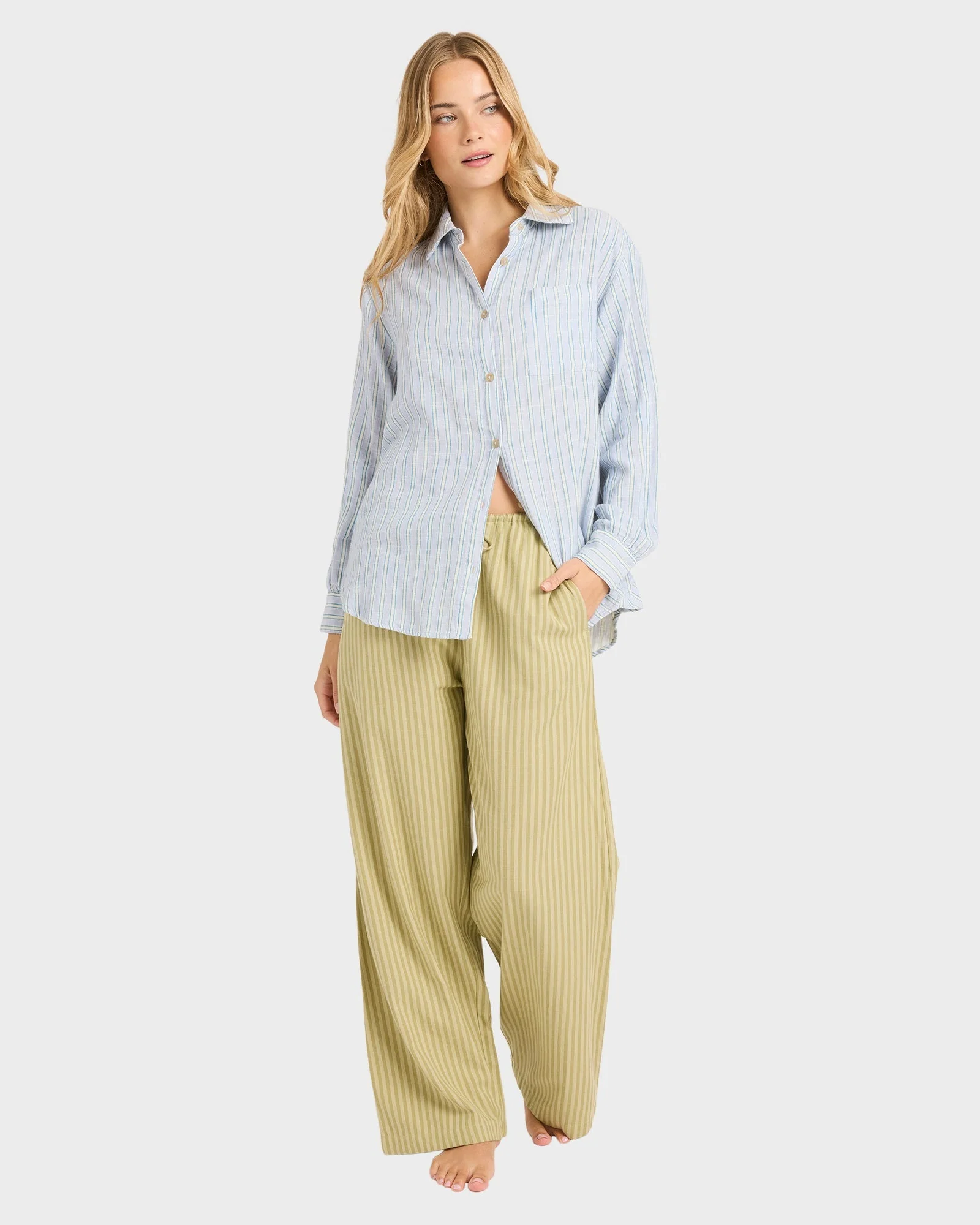 Womens Another Wave Elastic Waist Pants - Image 6