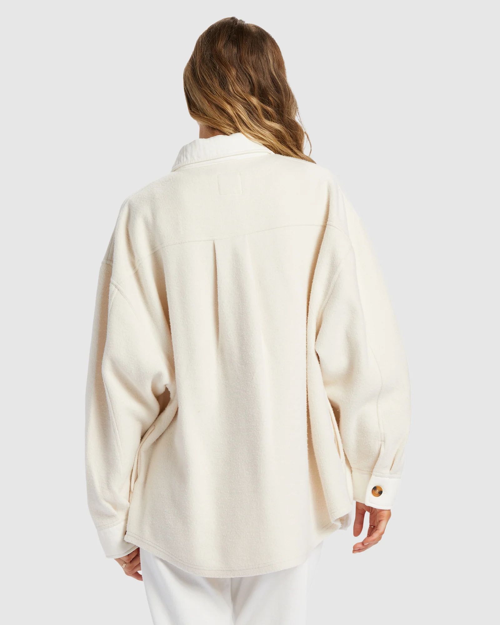 Womens Any Time Button Through Shacket - Image 3