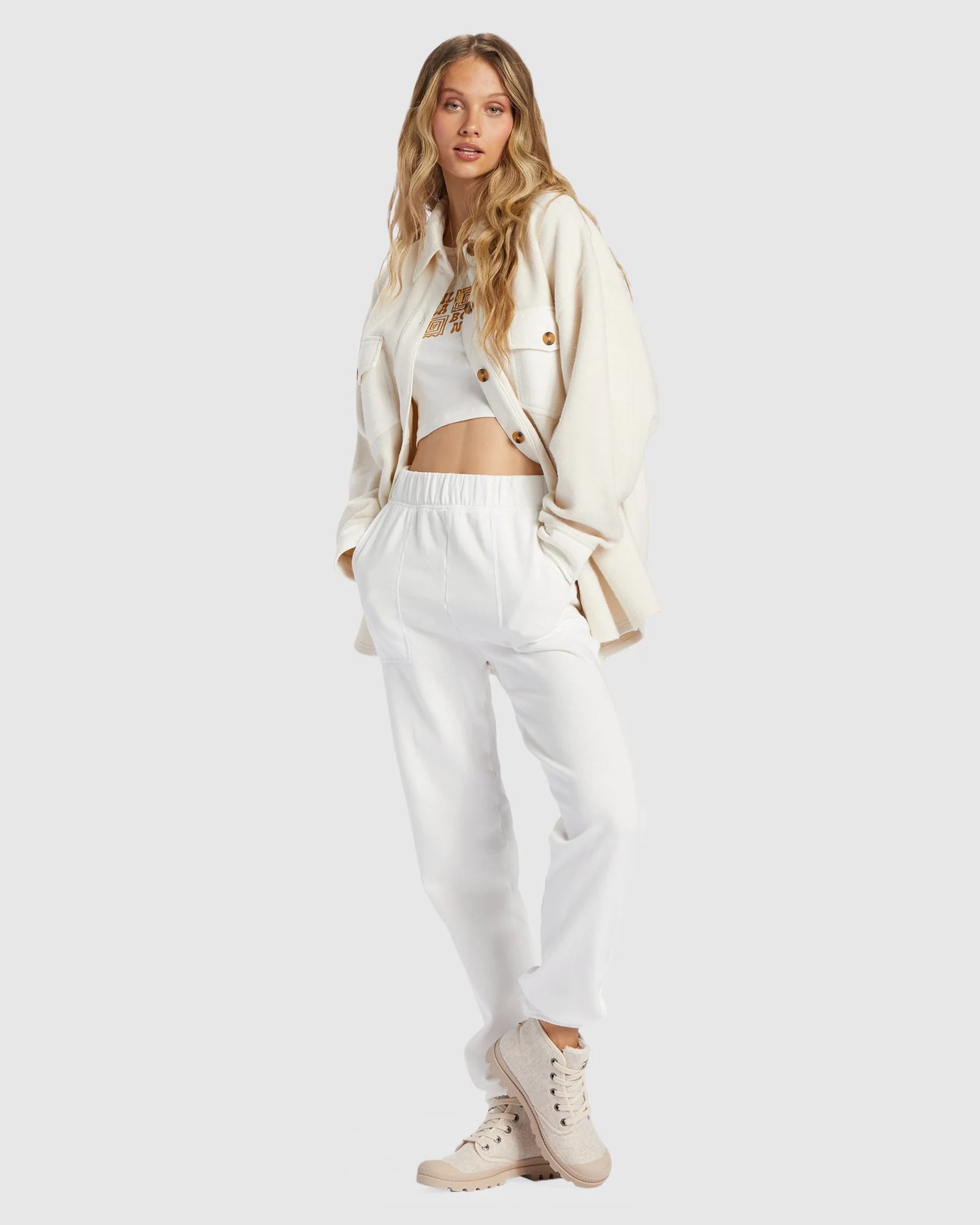 Womens Any Time Button Through Shacket - Image 5