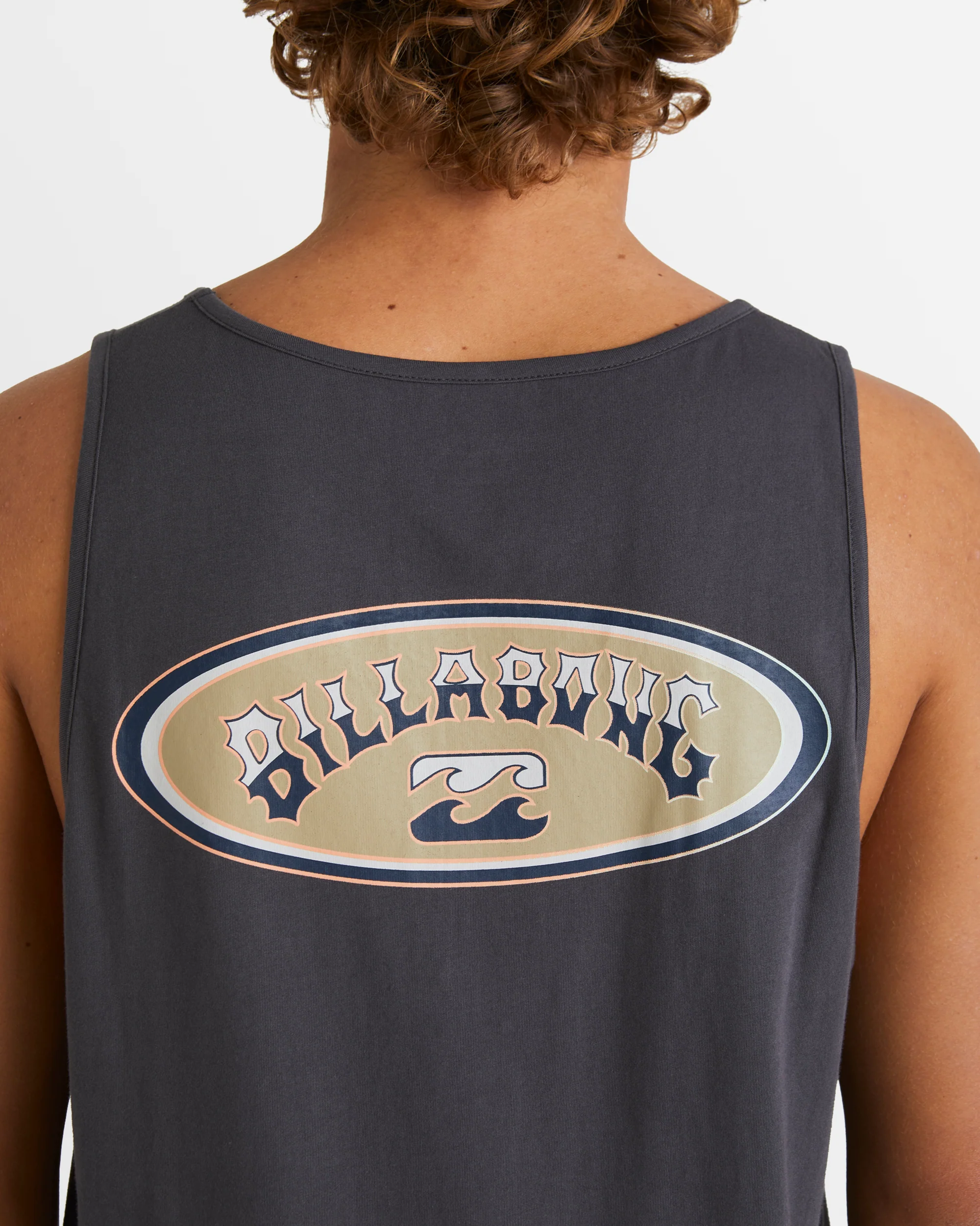 Mens Arch Wave Tank Top - Image 4