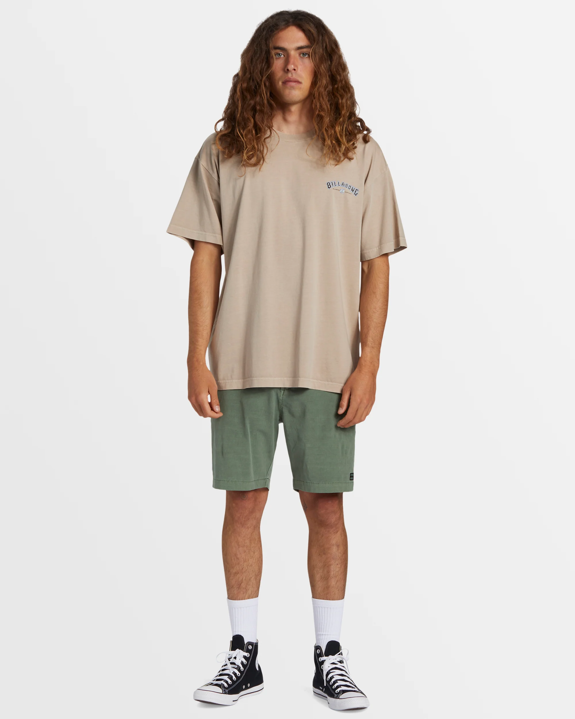 Mens Arch Wave OG Wave Washed T-Shirt - Image 5