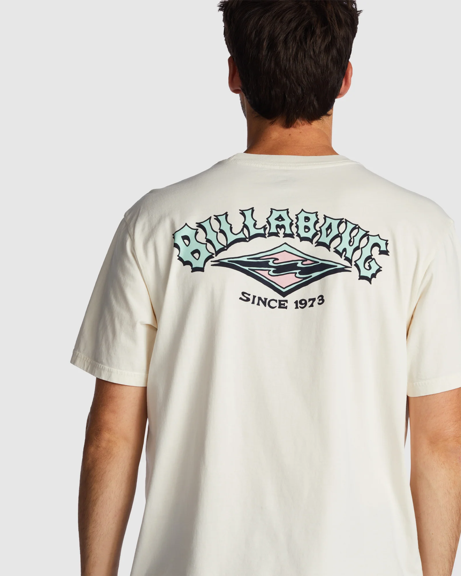 Mens Arch Wave Washed T-Shirt - Image 4