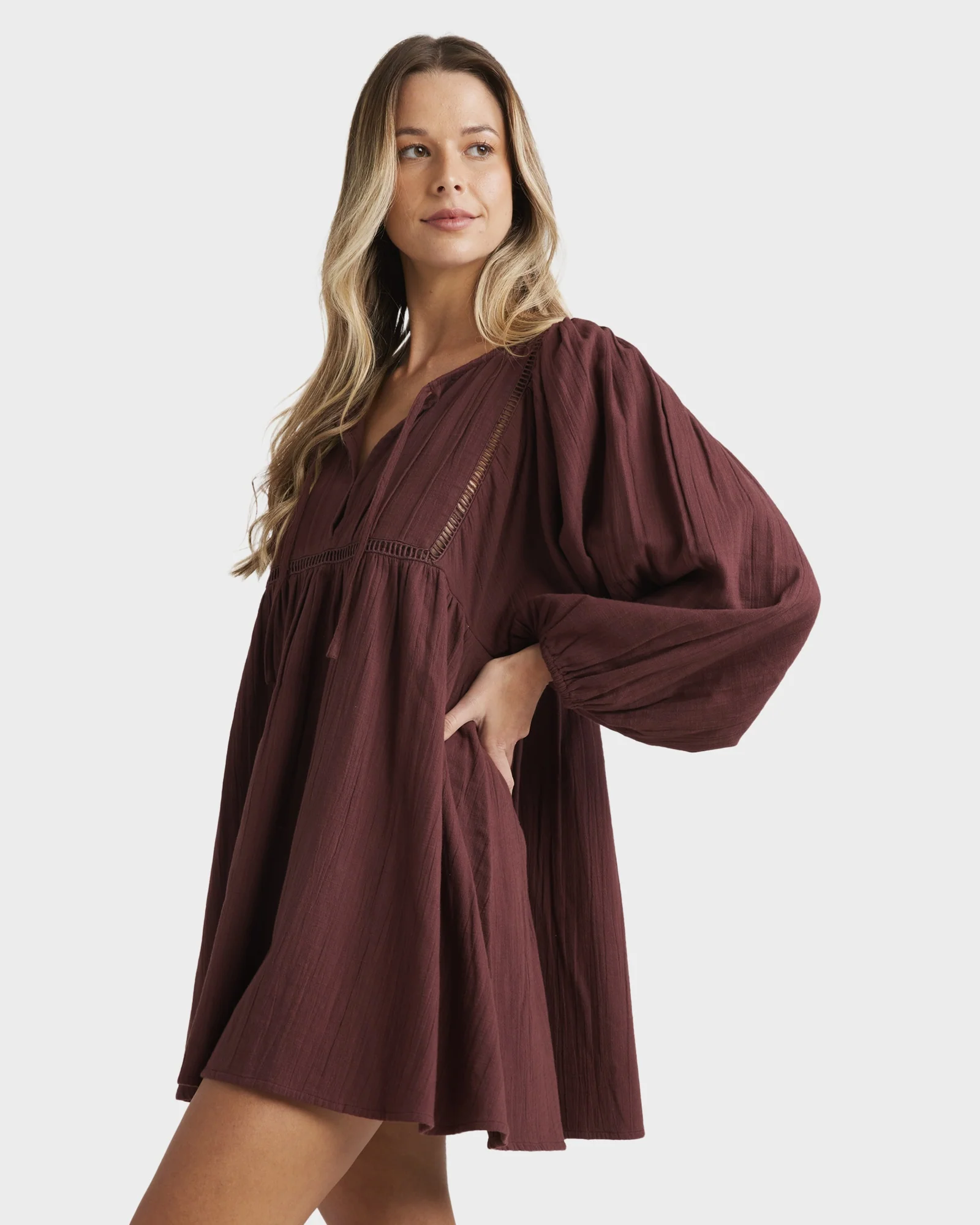 Womens At Dusk Mini Dress - Image 2