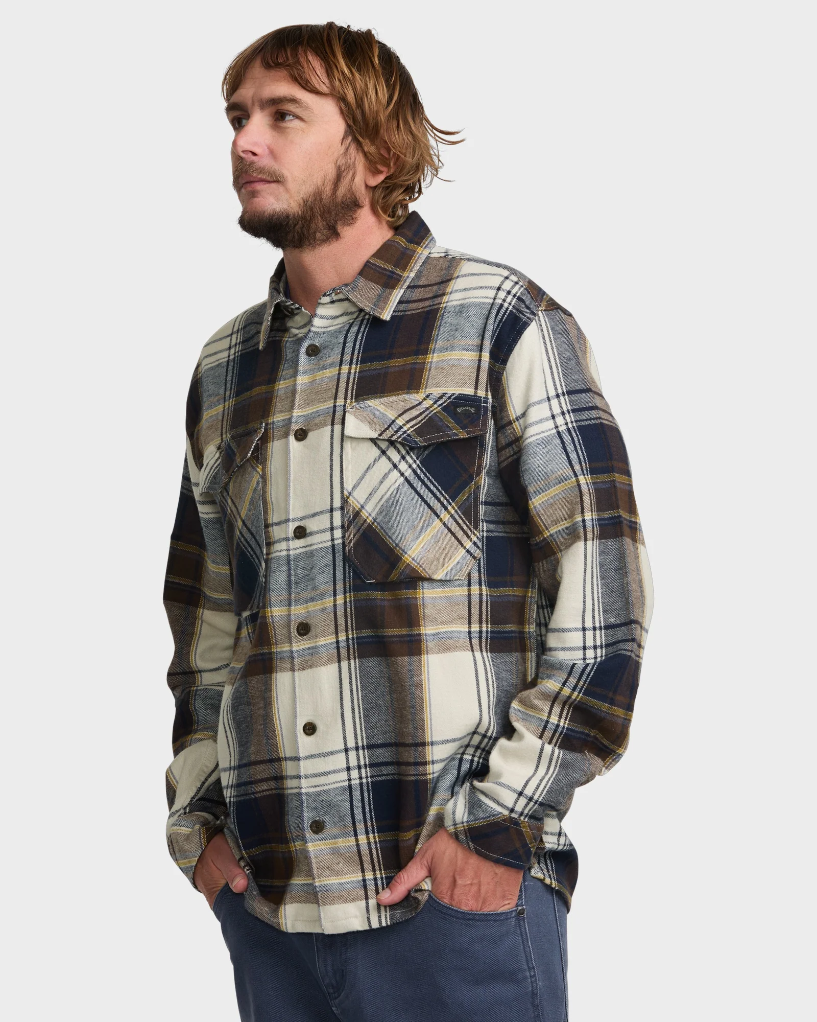 Mens Bad Dog Flannel Shirt - Image 2