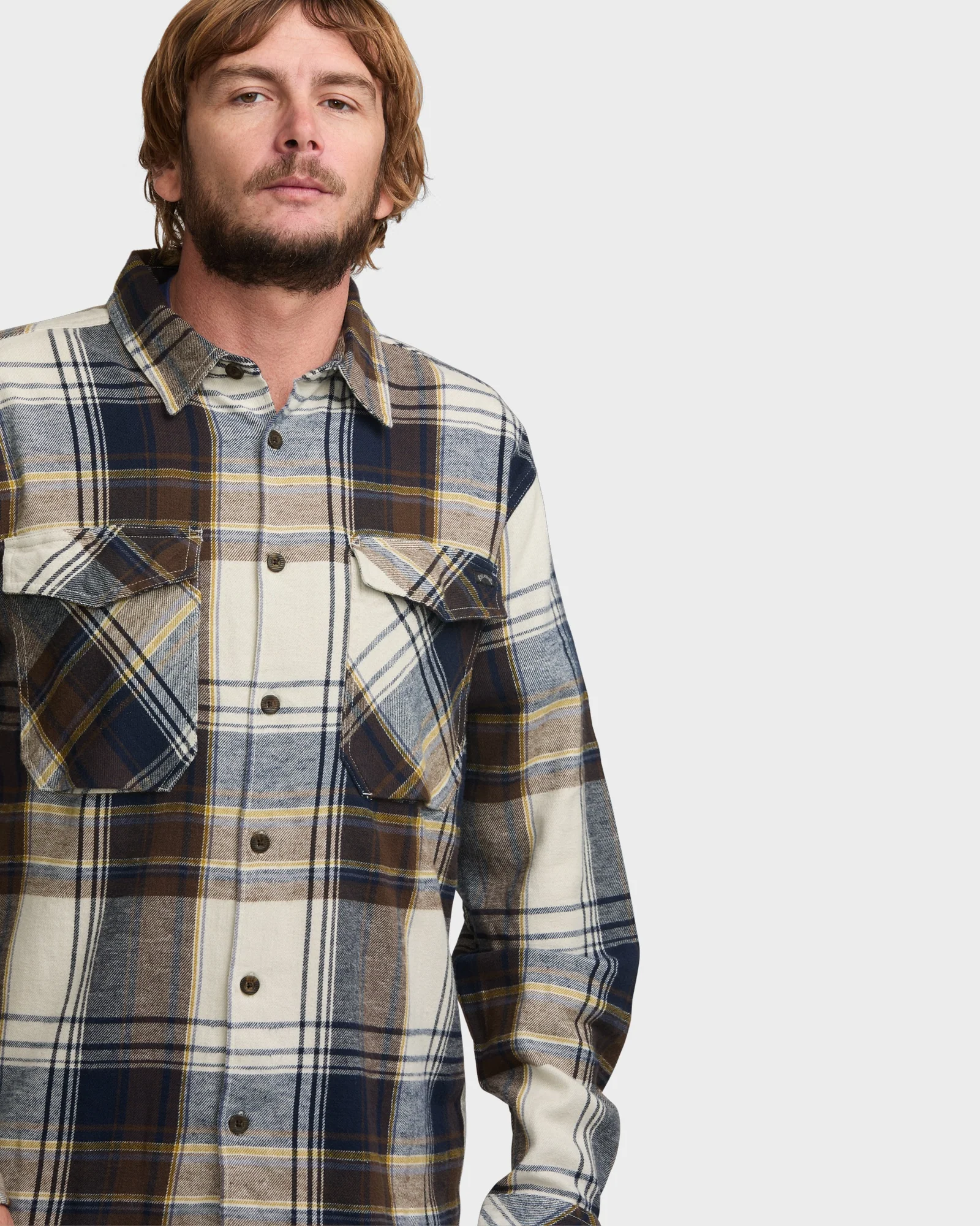 Mens Bad Dog Flannel Shirt - Image 4