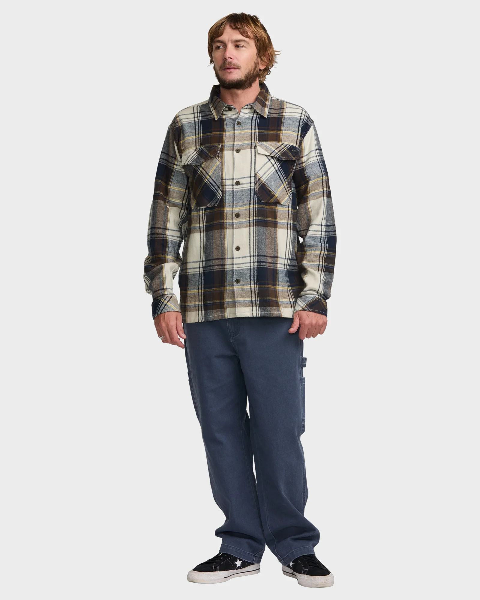 Mens Bad Dog Flannel Shirt - Image 5