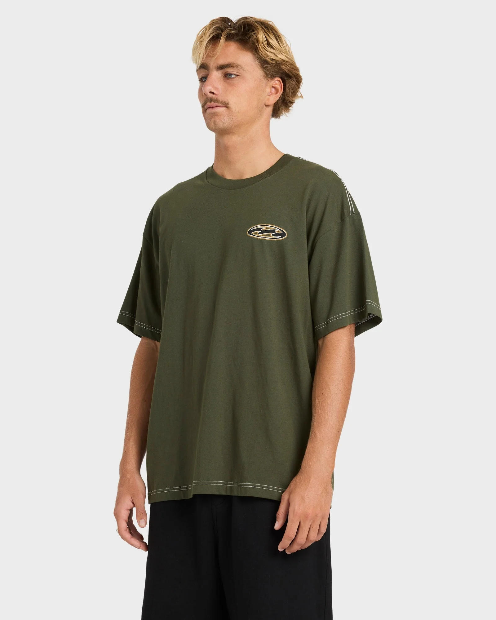 Mens Bad Dog Pill Wave OG T-Shirt - Image 3