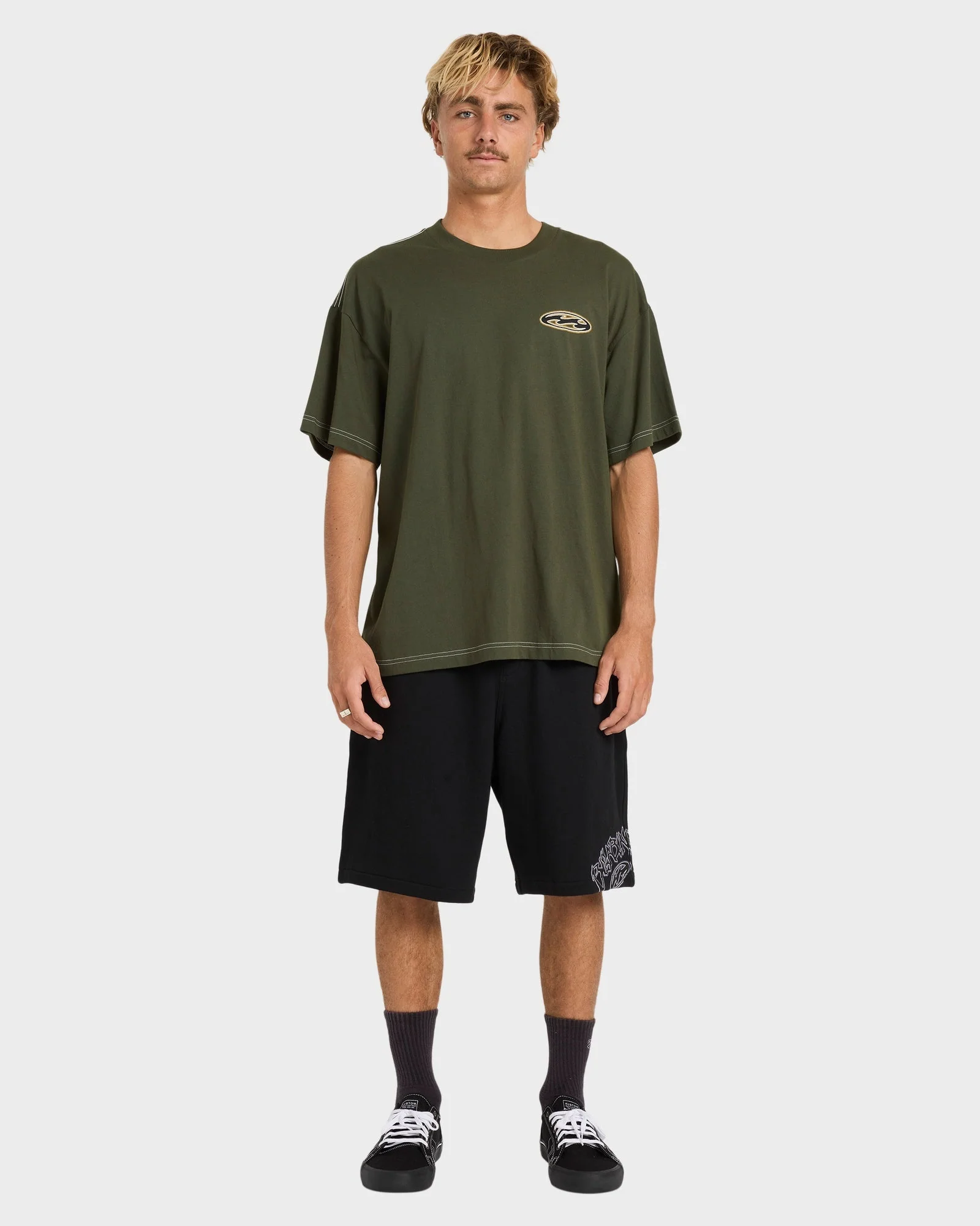Mens Bad Dog Pill Wave OG T-Shirt - Image 5