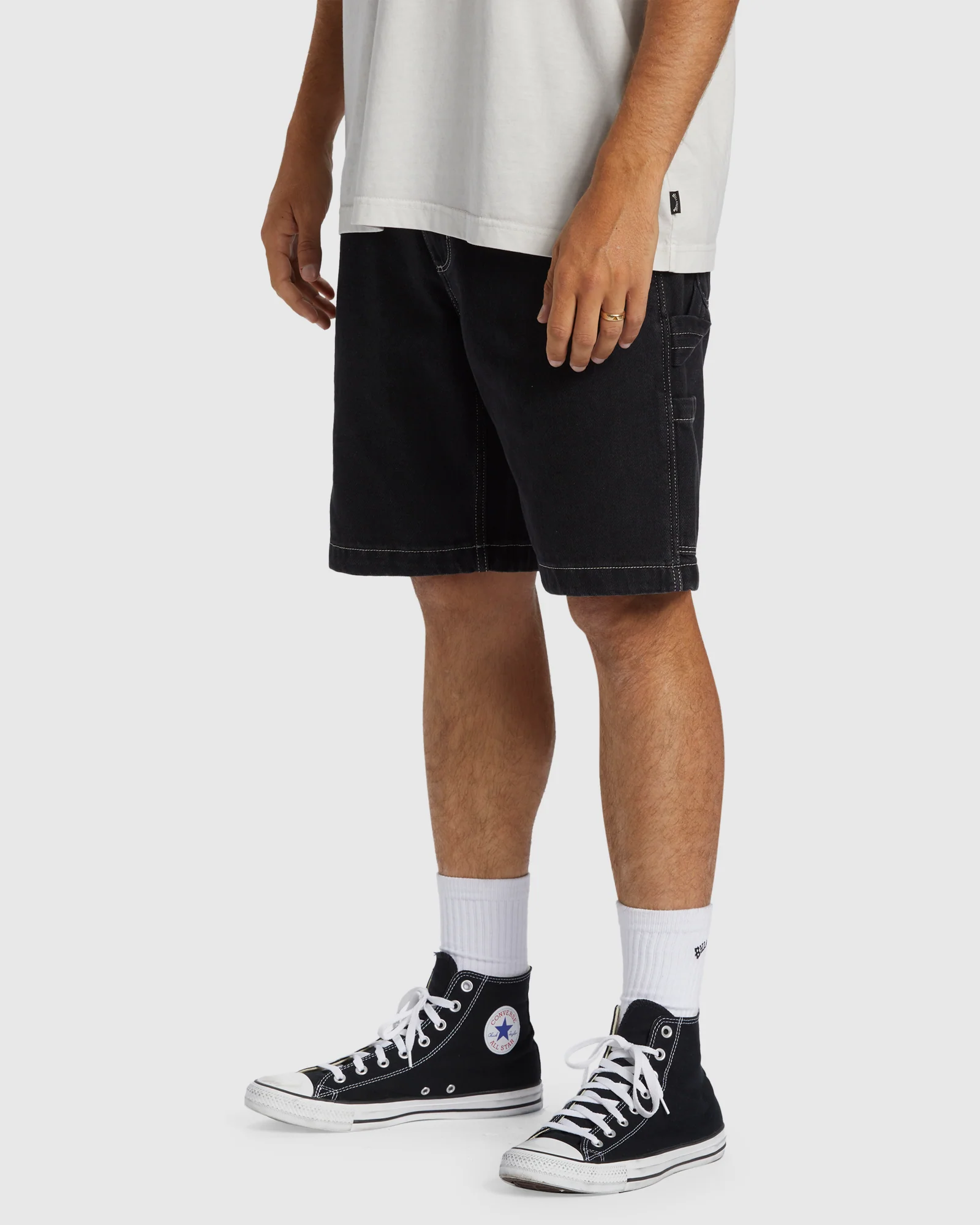 Mens Bad Dog Workwear Immortal 22" Walkshorts - Image 2