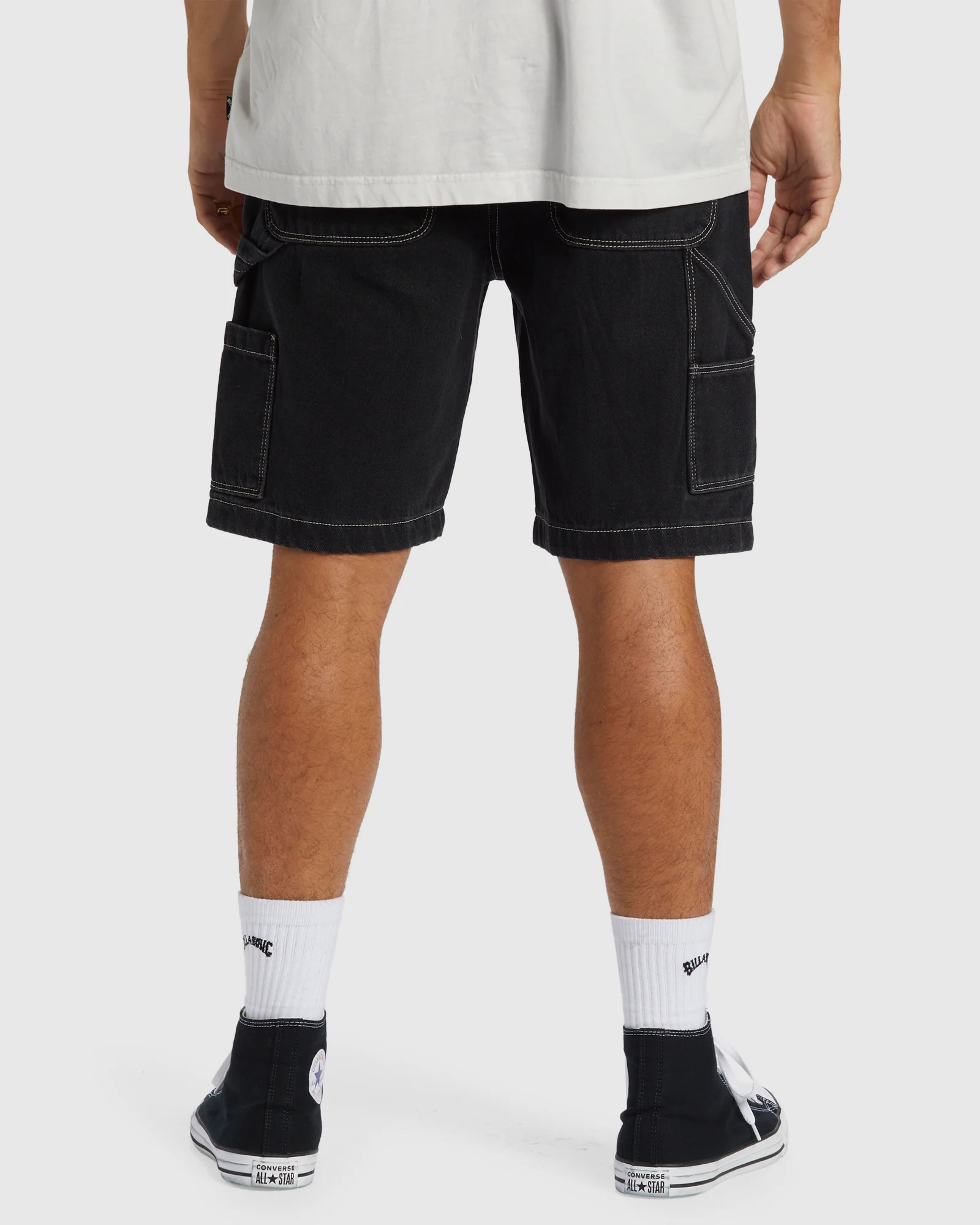 Mens Bad Dog Workwear Immortal 22" Walkshorts - Image 3