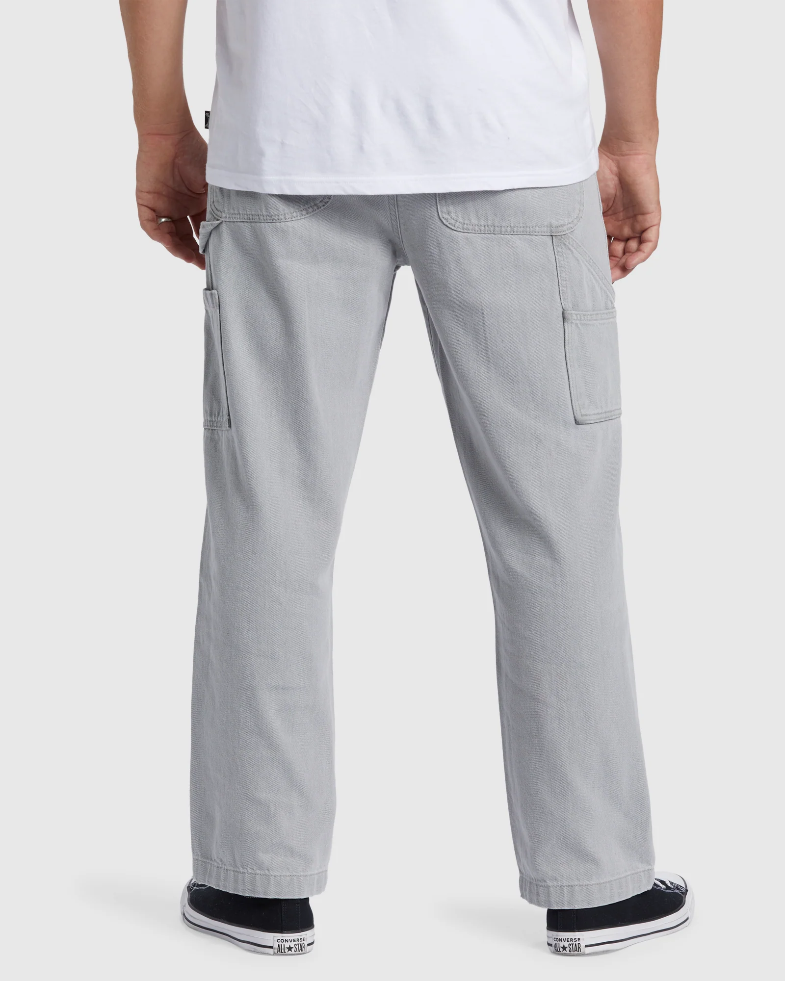 Mens Bad Dog Workwear Denim Pants - Image 3