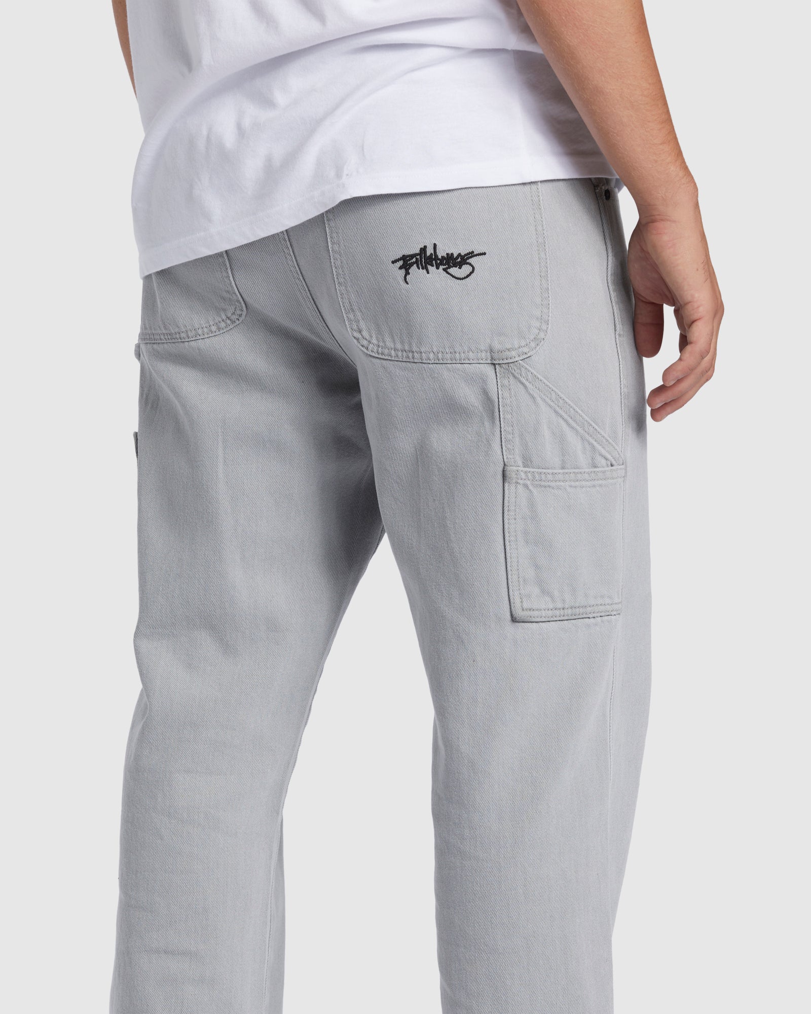 Mens Bad Dog Workwear Denim Pants - Image 4